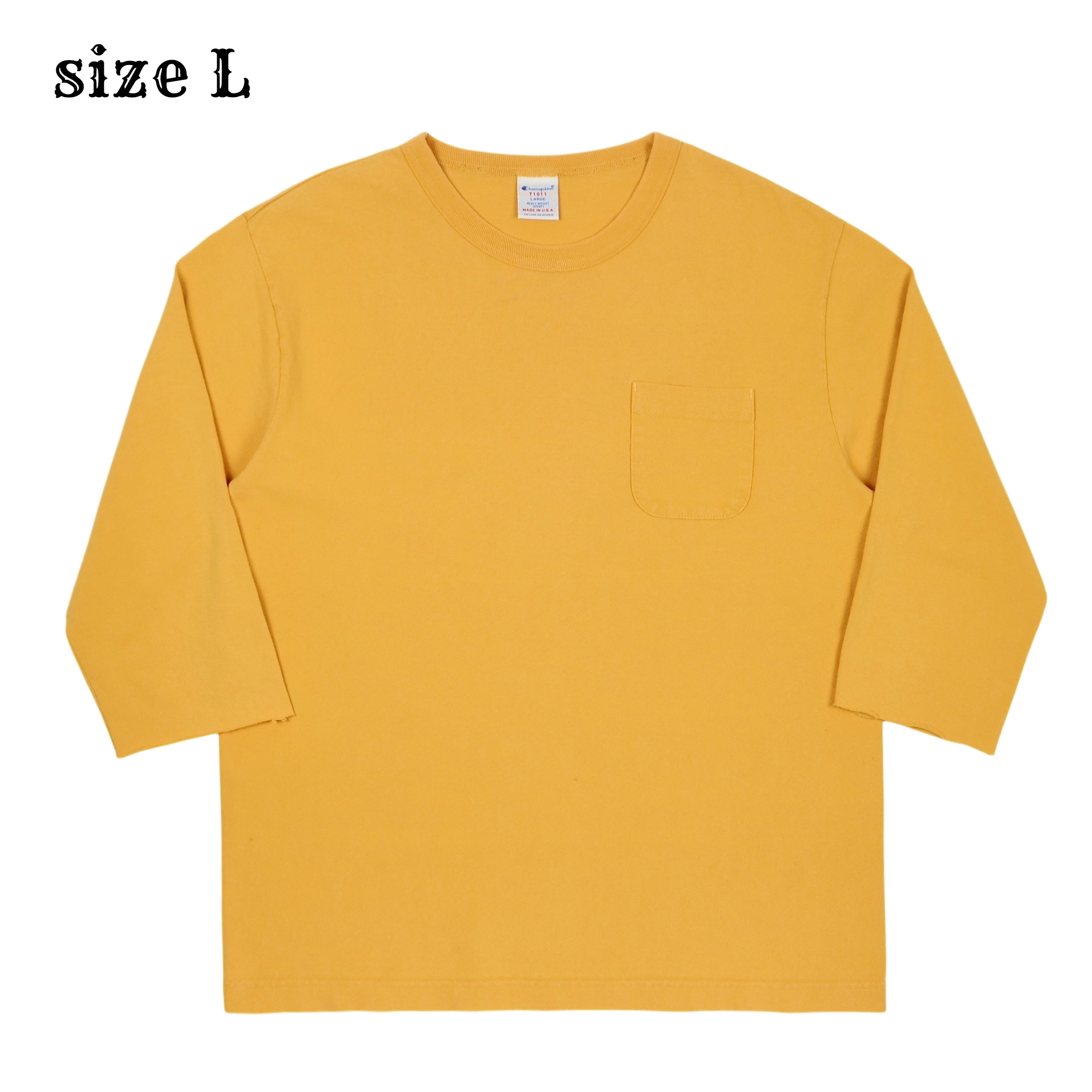 Champion USA T1011 Pocket Tee Shirt Size L
