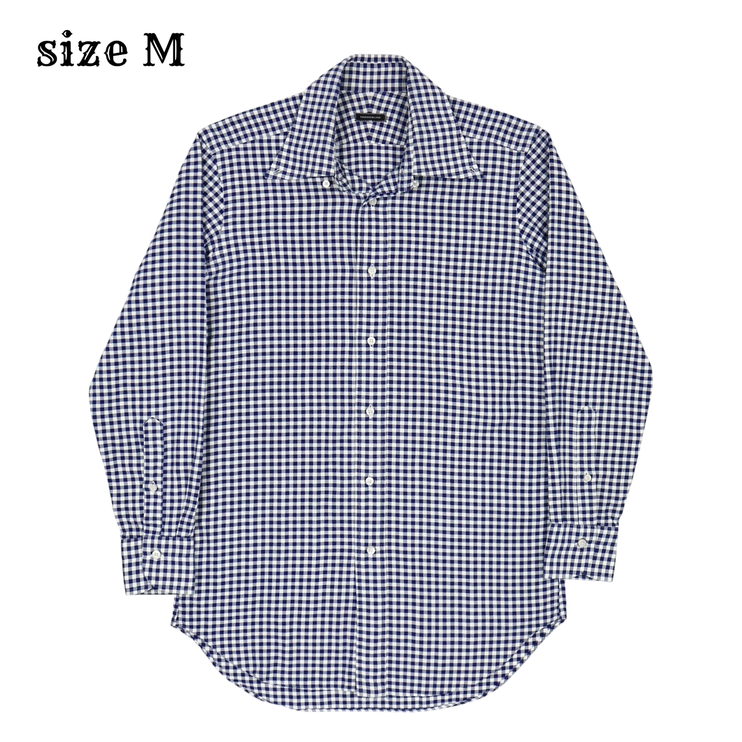 Tomorrowland Japan Navy Check Shirt Size M