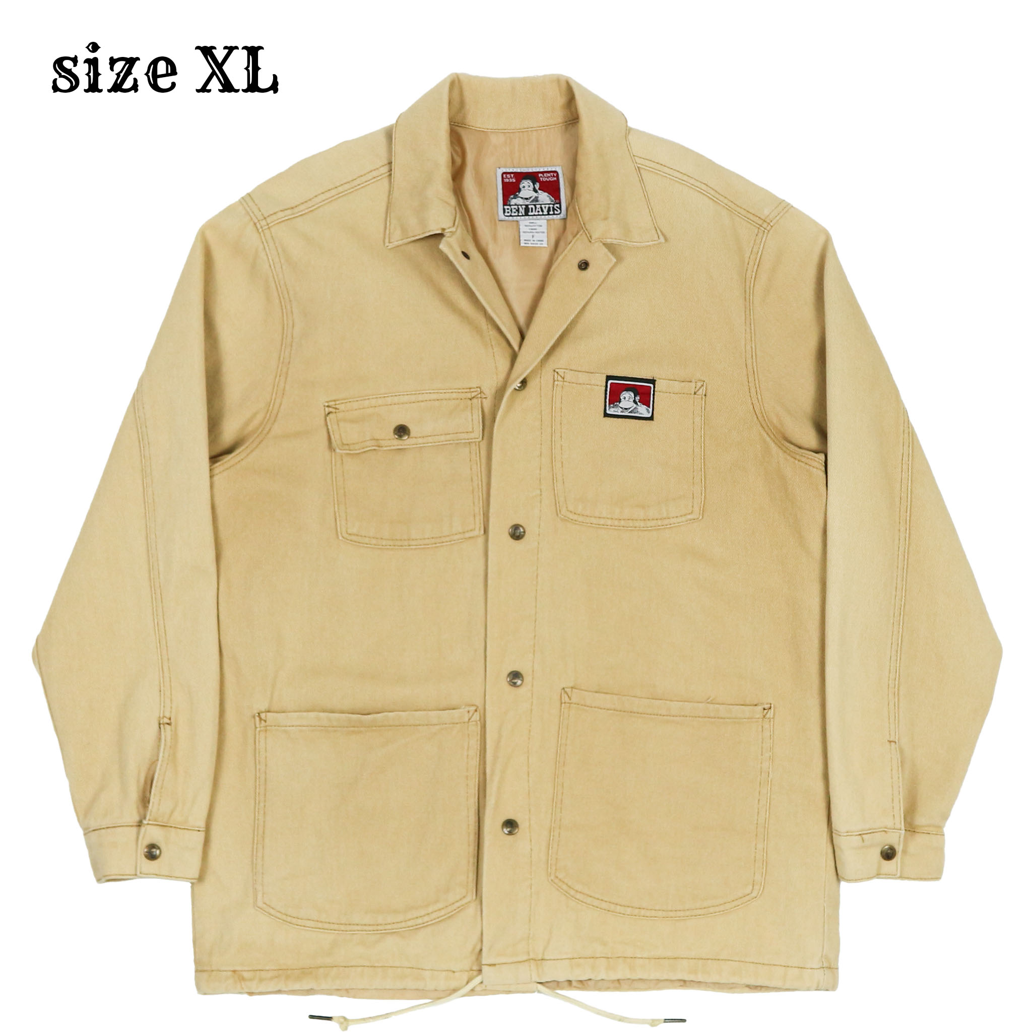 00s Ben Davis Workwear Chore Coat Size XL