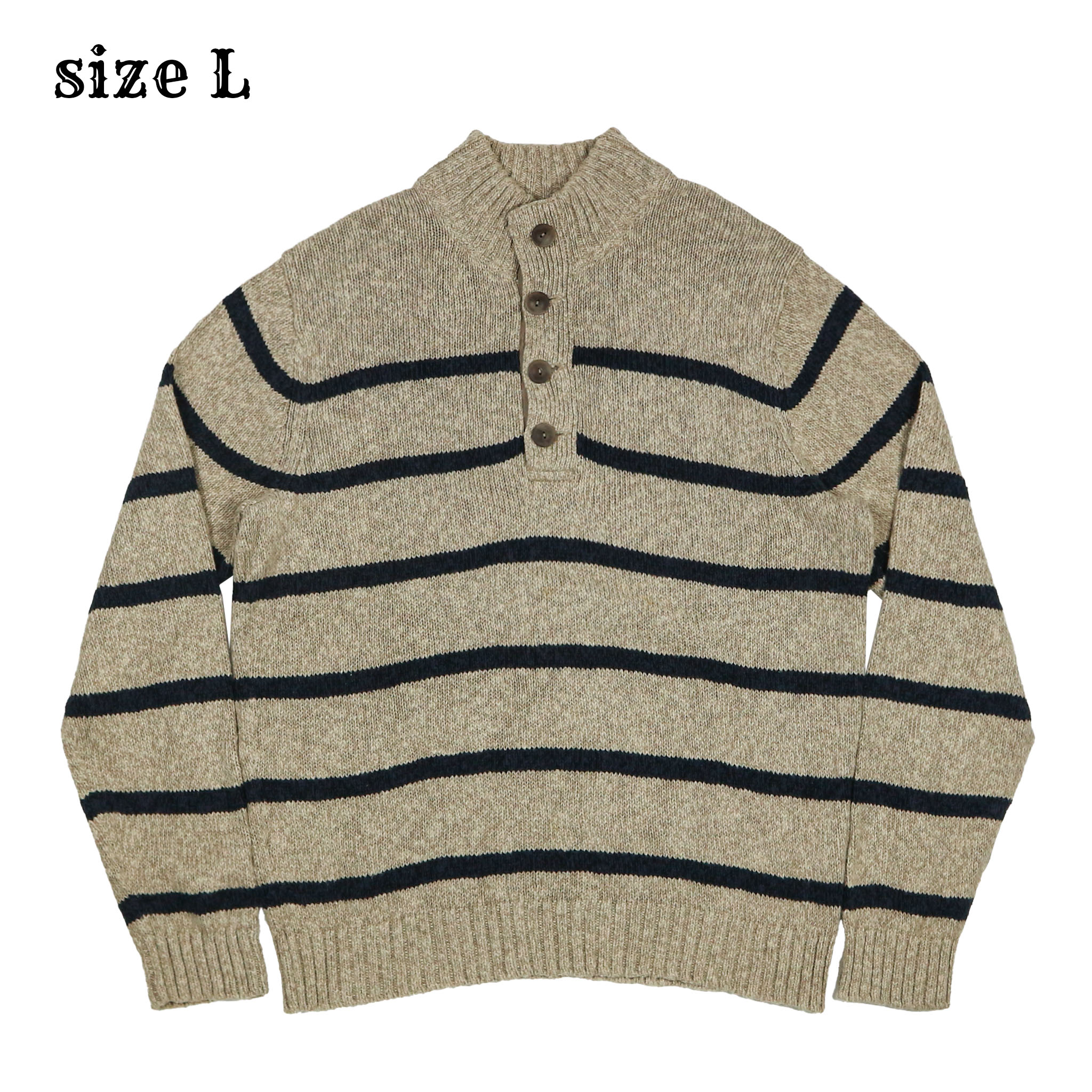 L.L.Bean Outdoor Cotton Knitted Sweater Size L