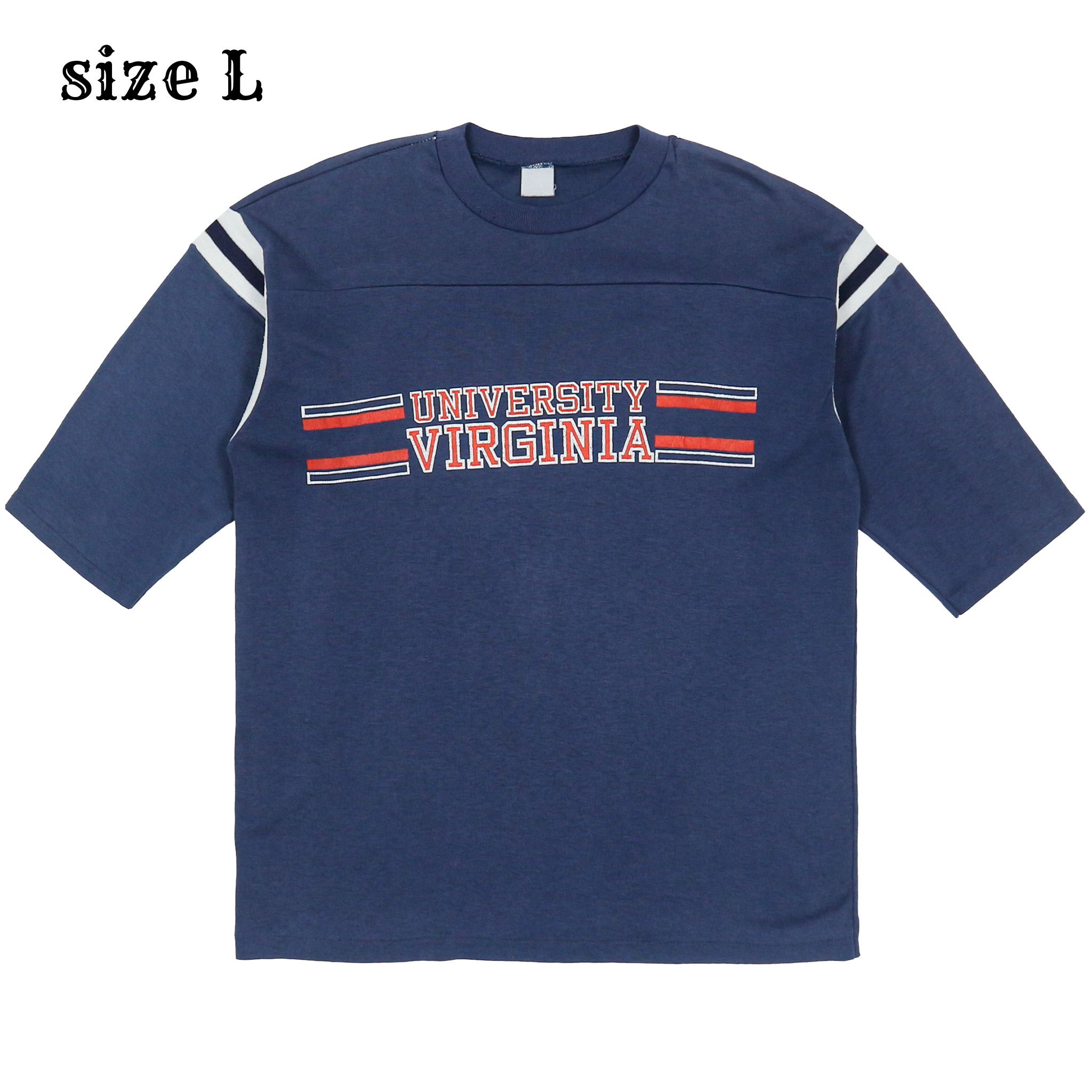 Vtg 80s USA Virginia University T-Shirt Size M