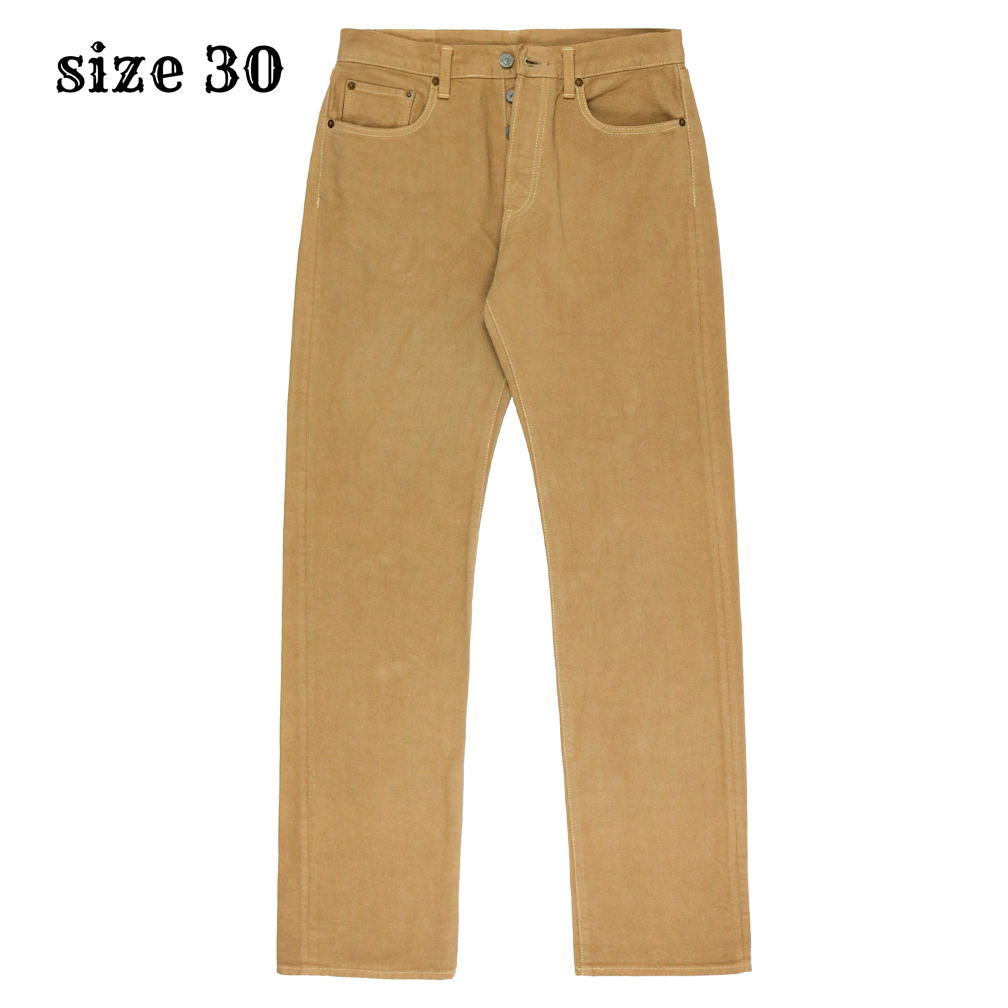 Tabloid News Japan Brown Denim Jeans Size 30