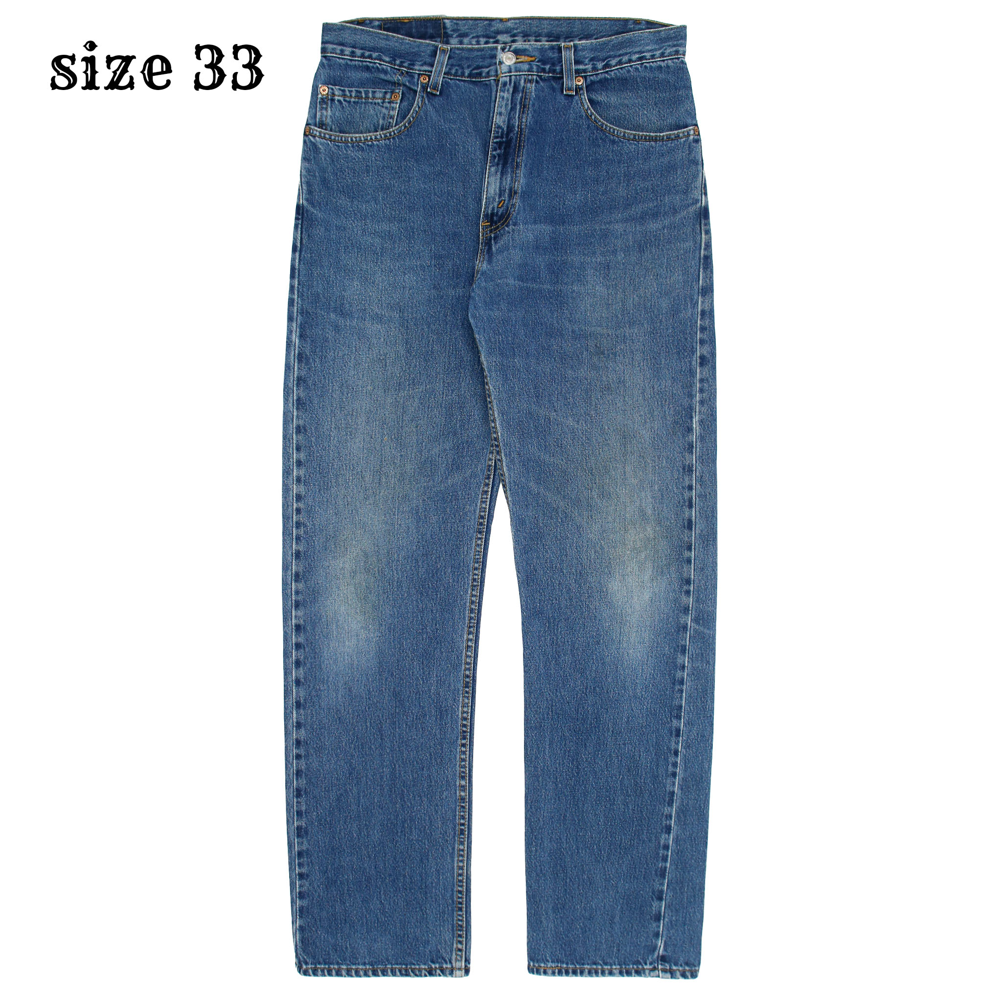 00s Levi's 505 Made in USA Denim Jeans Size 33