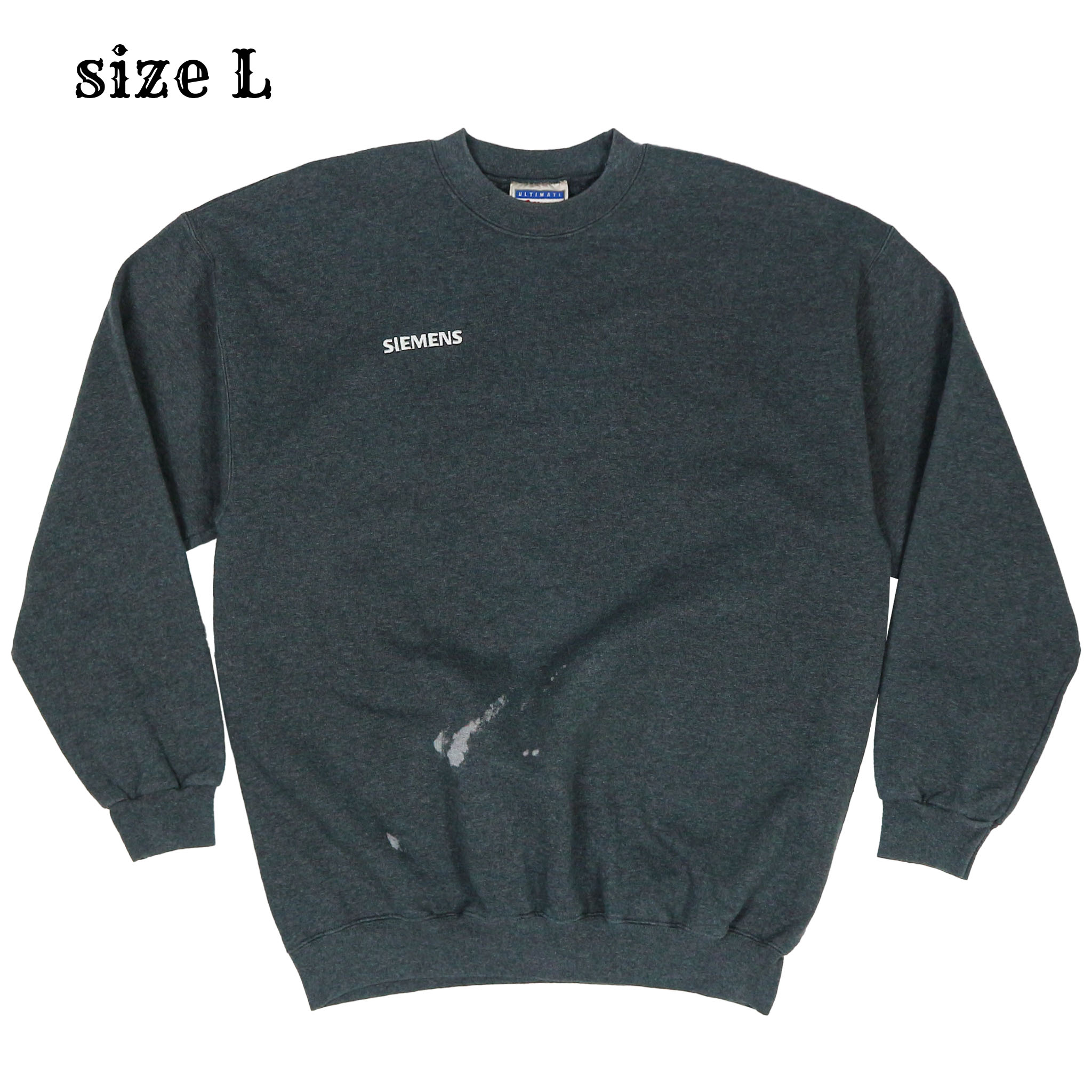 2000s Hanes ‘Siemens’ Graphic Sweater Size L