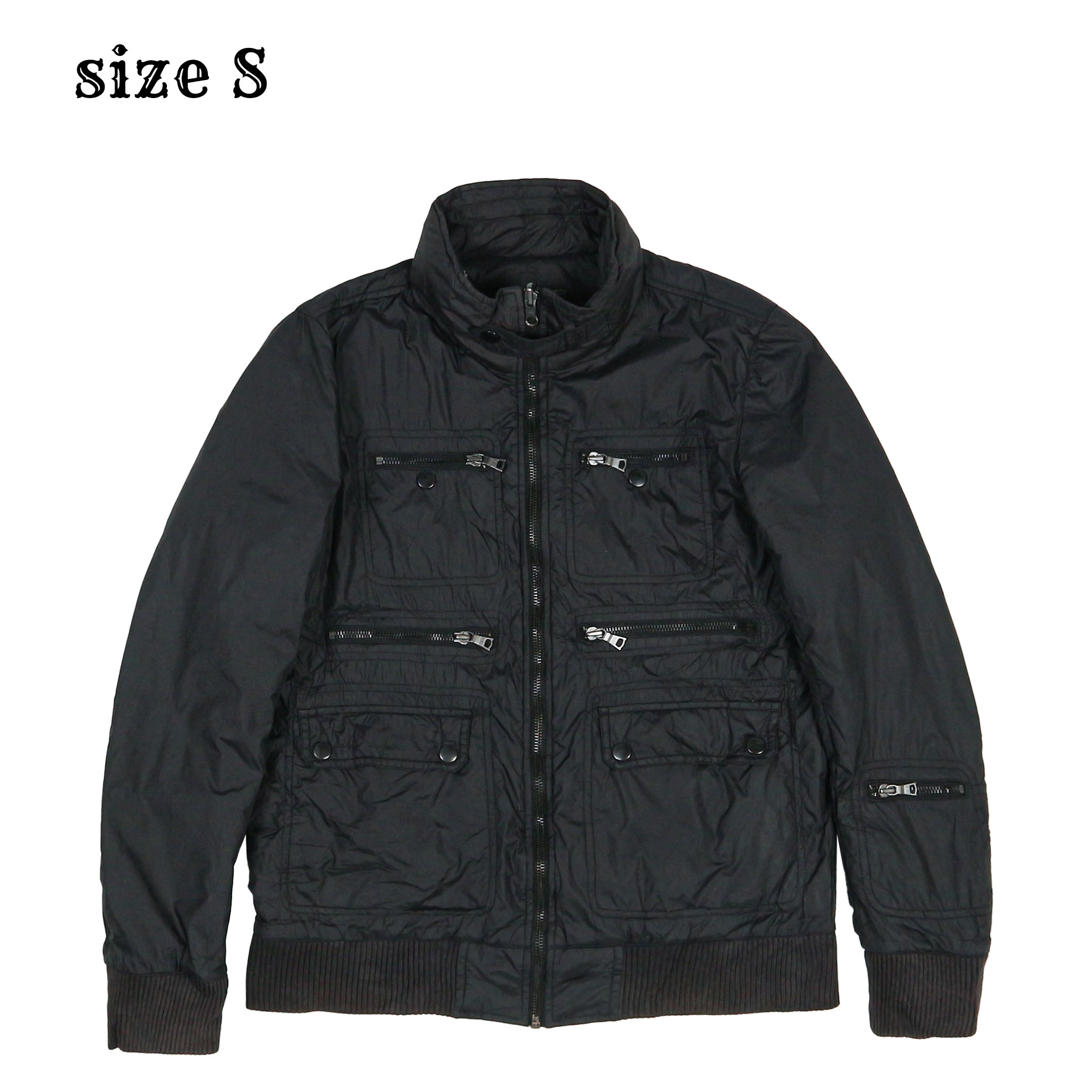 Édifice Reversible Black Nylon Jacket Size S
