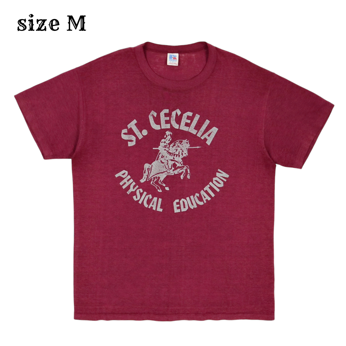 Russell Vintage Physical Edu T-Shirt Size M