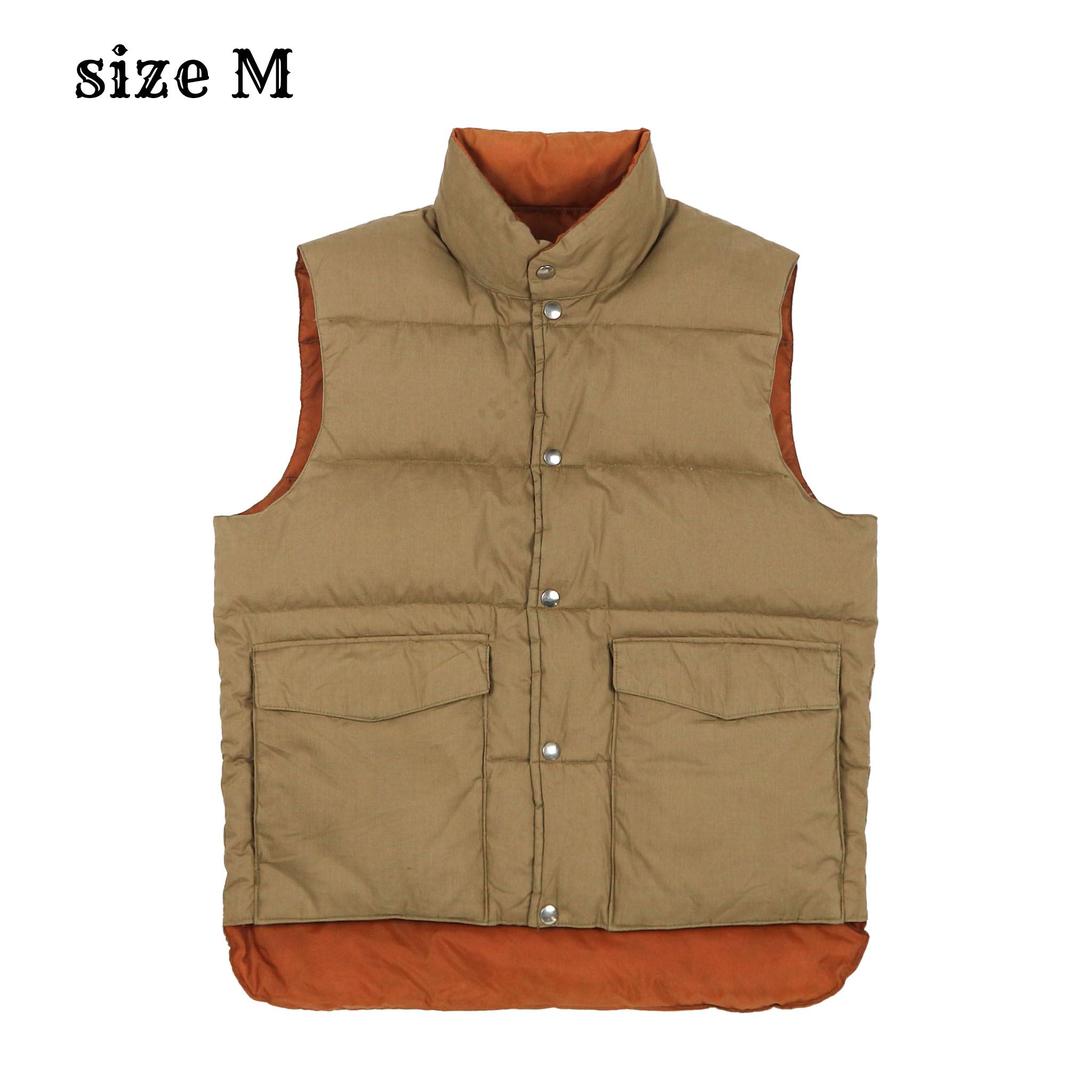 80s JCPenney Reversible Down Vest Size M