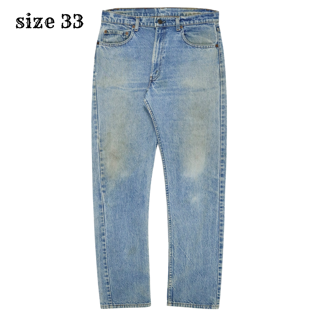80s Levi's Made in USA 505 Denim Jeans Size 33