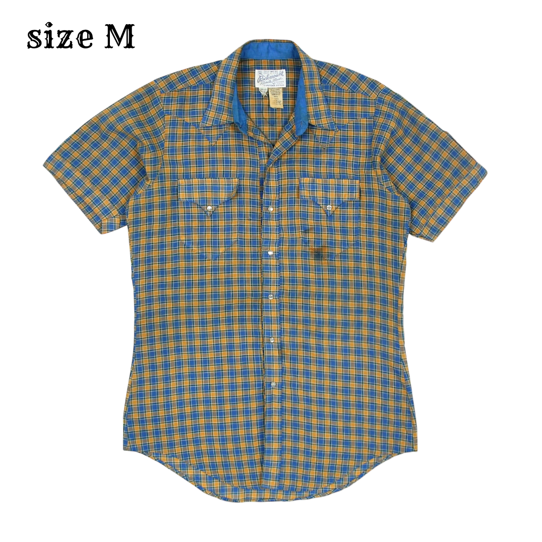 Vintage Rockmount USA Western Shirt Size M