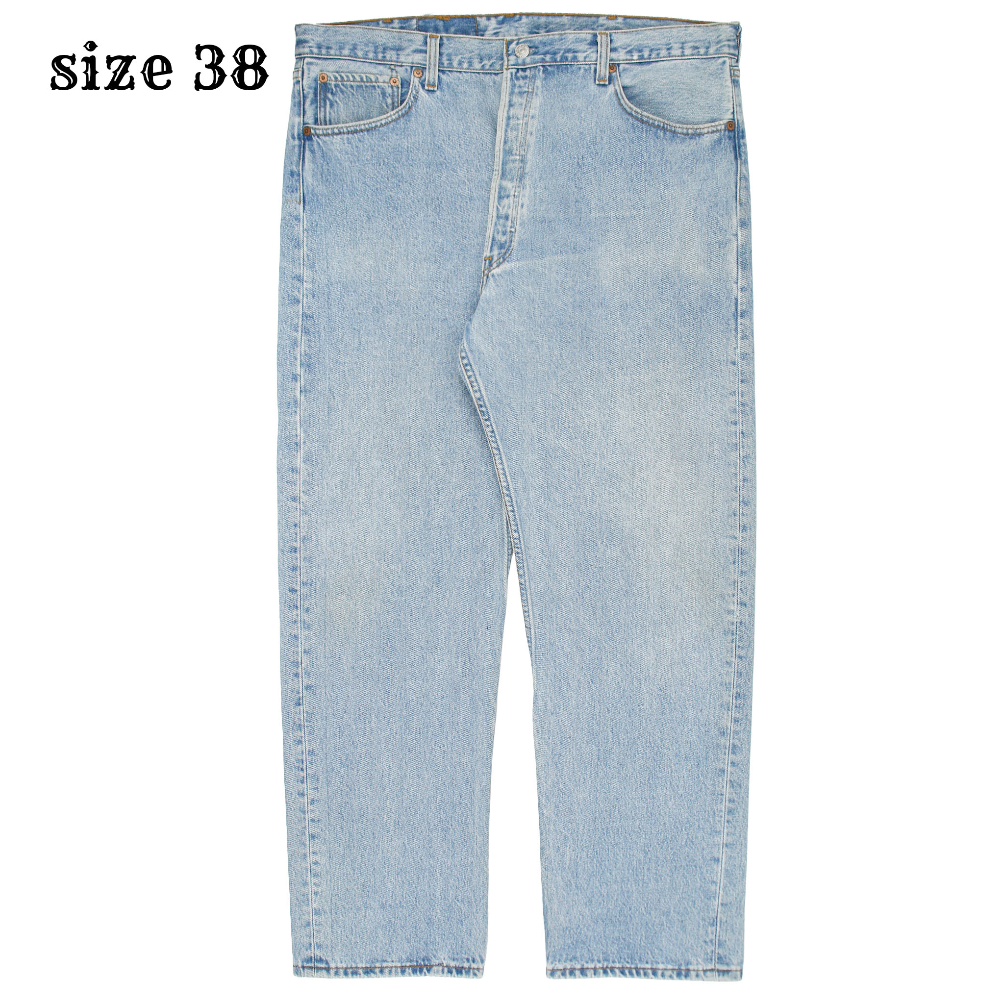 90s Levi's 501 Made in USA Denim Jeans Size 38