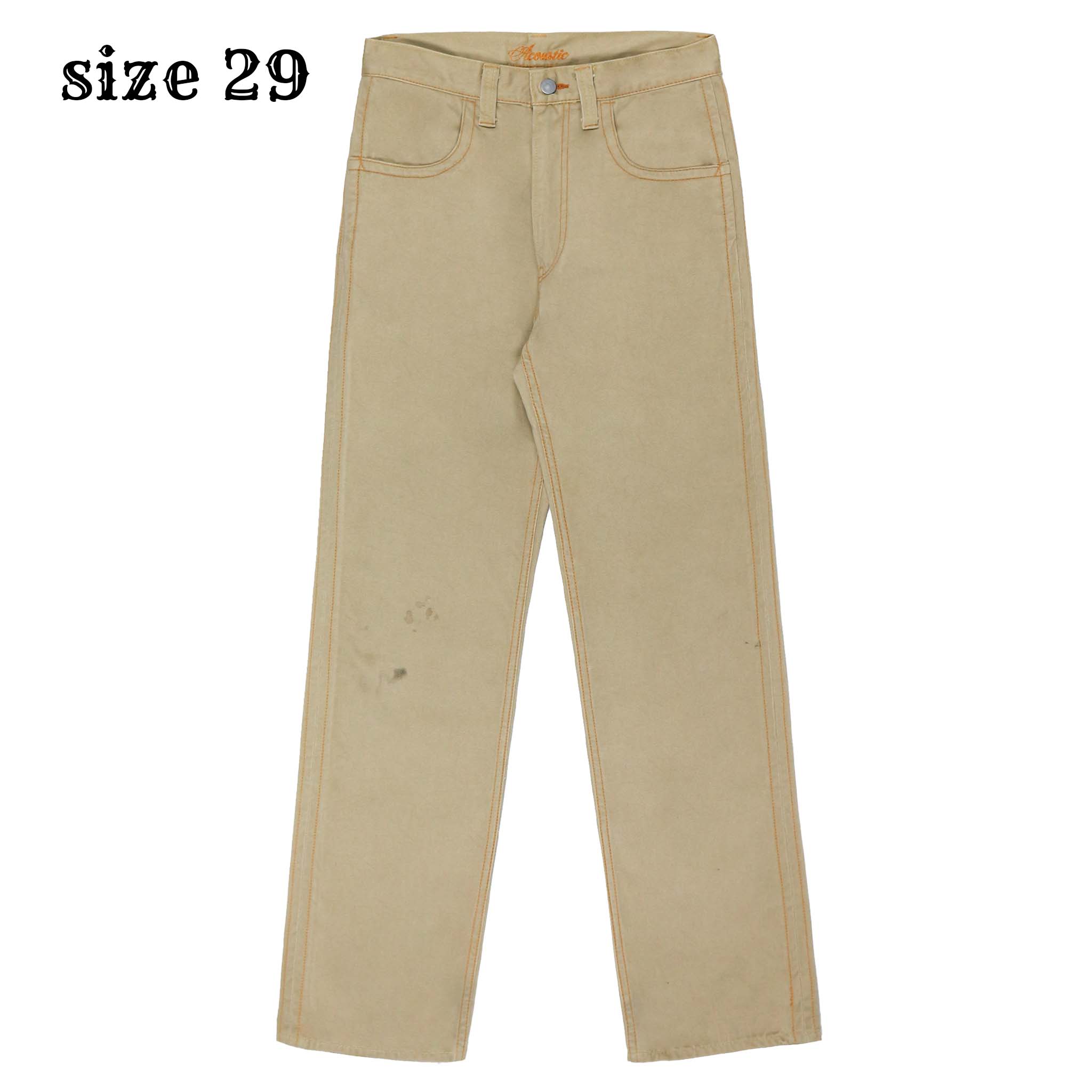 Acoustic Made in Japan Khaki Pants Size 29