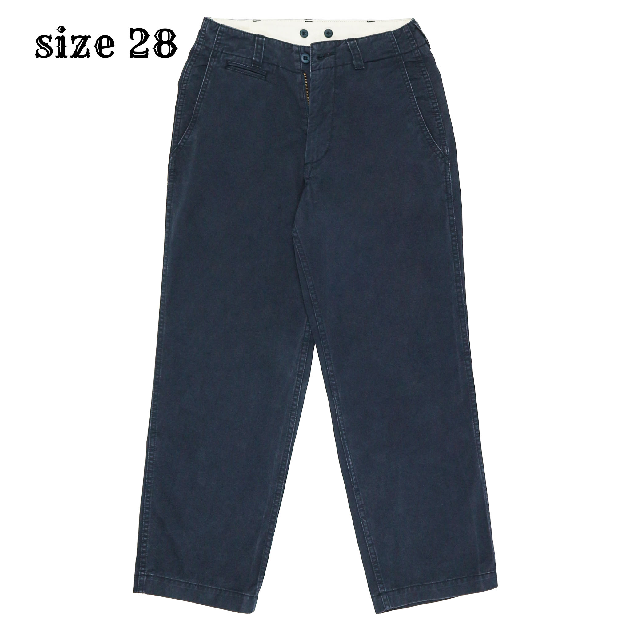 Master & Co Japan Made Navy Pants Size 28