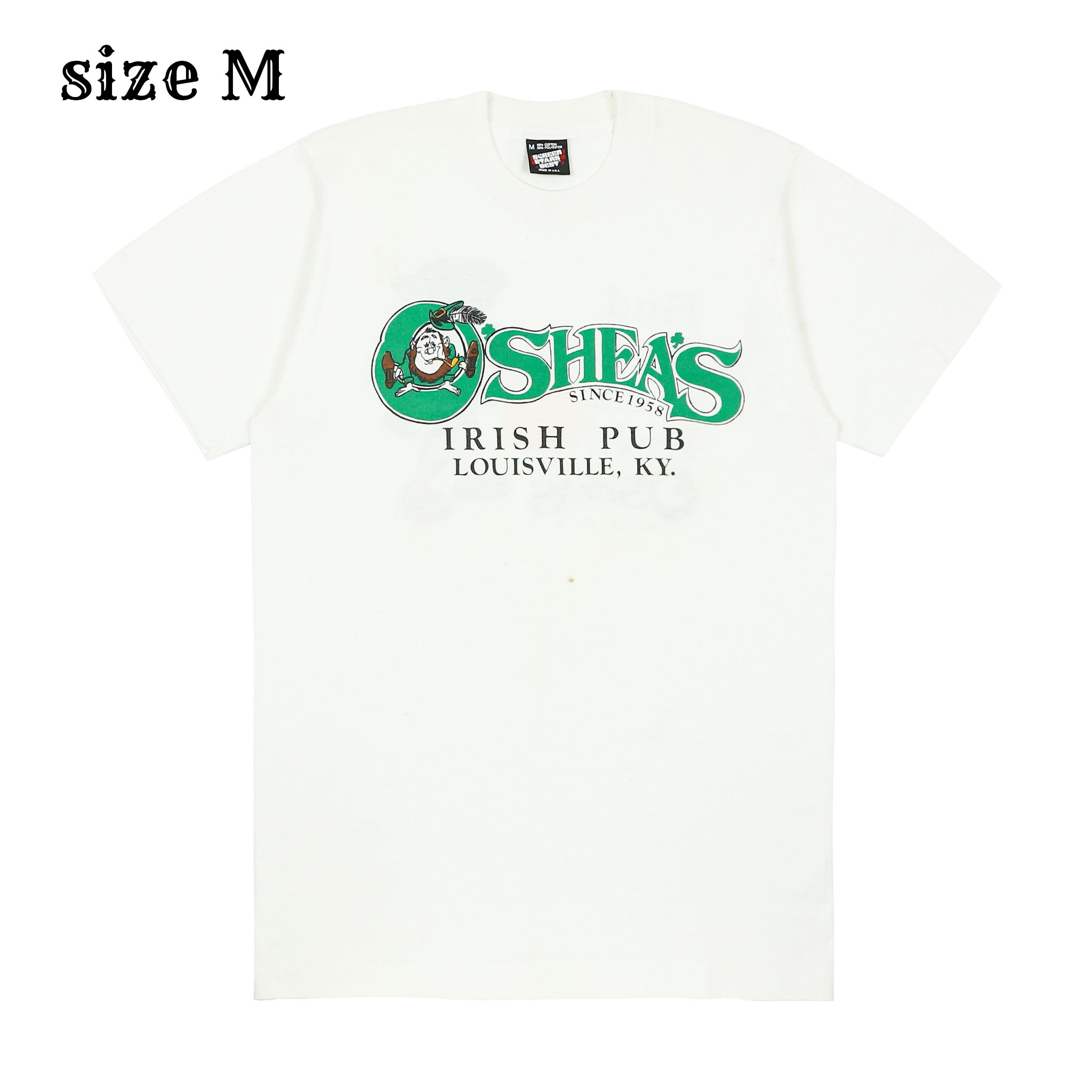 Vintage 80s Screen Stars USA Shea’s Pub T-Shirt Size M