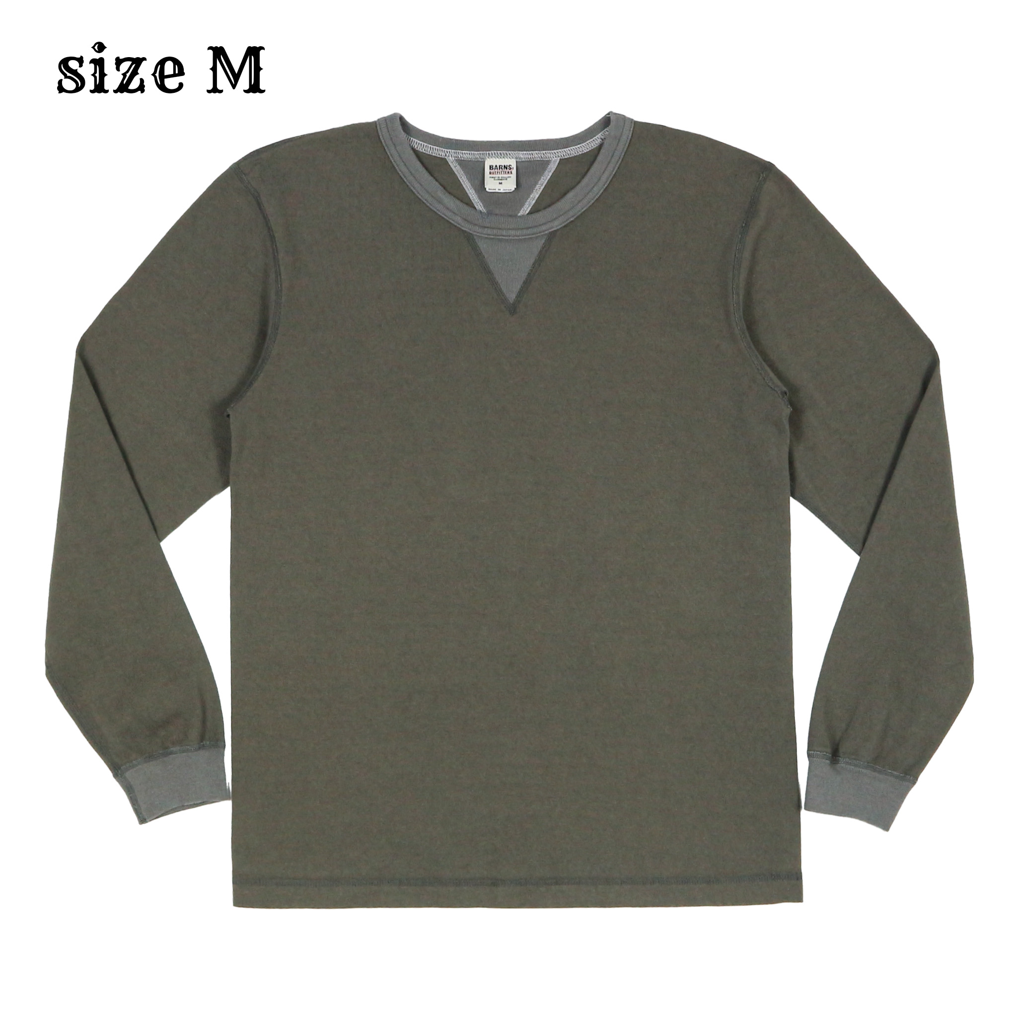 Barns Outfitters Made in Japan L/S T-Shirt Size M