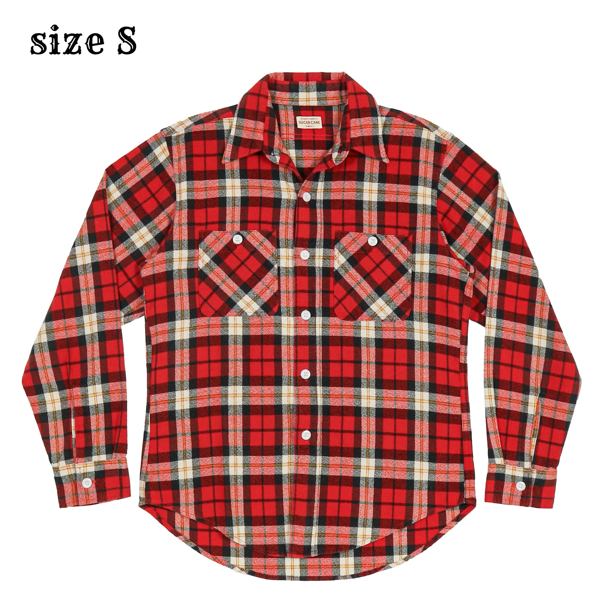 Sugar Cane Made in Japan Work Shirt Size S