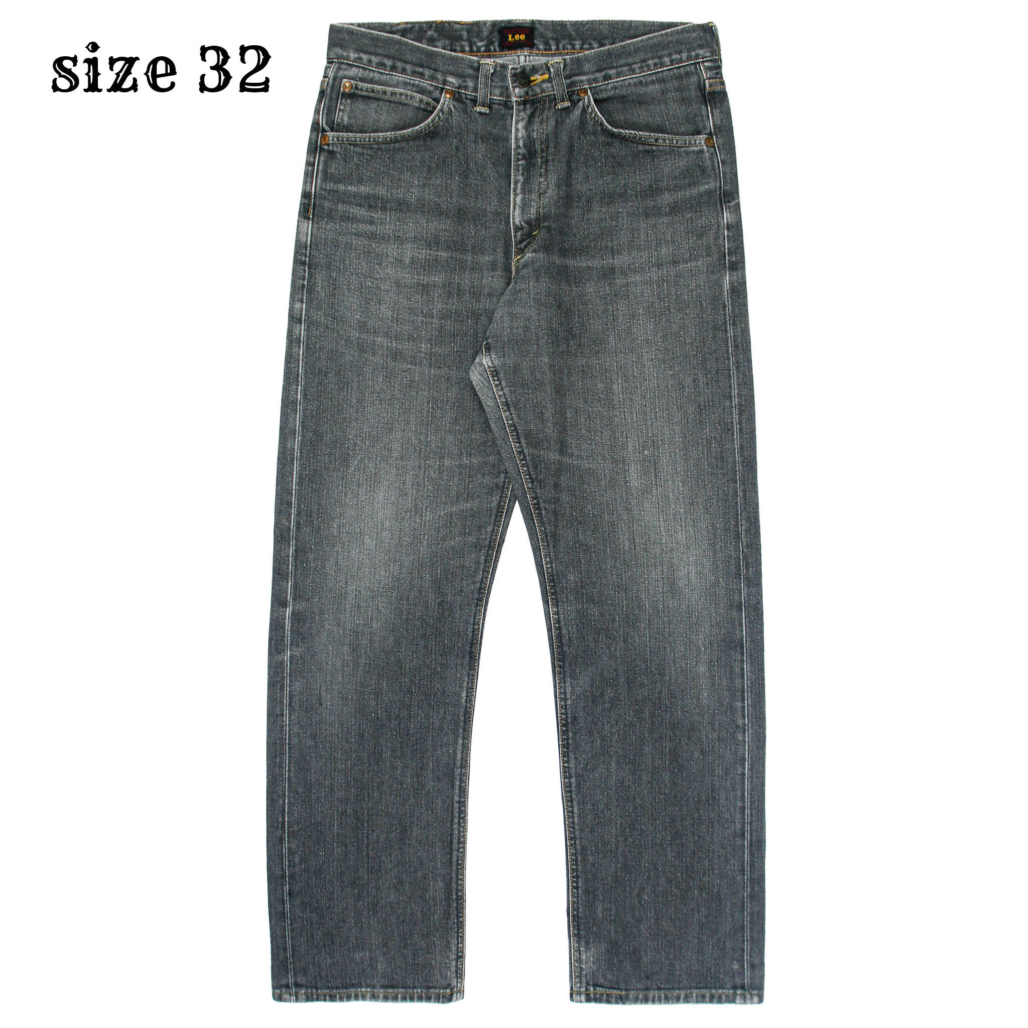00s Lee Made in Japan Grey Denim Jeans Size 32