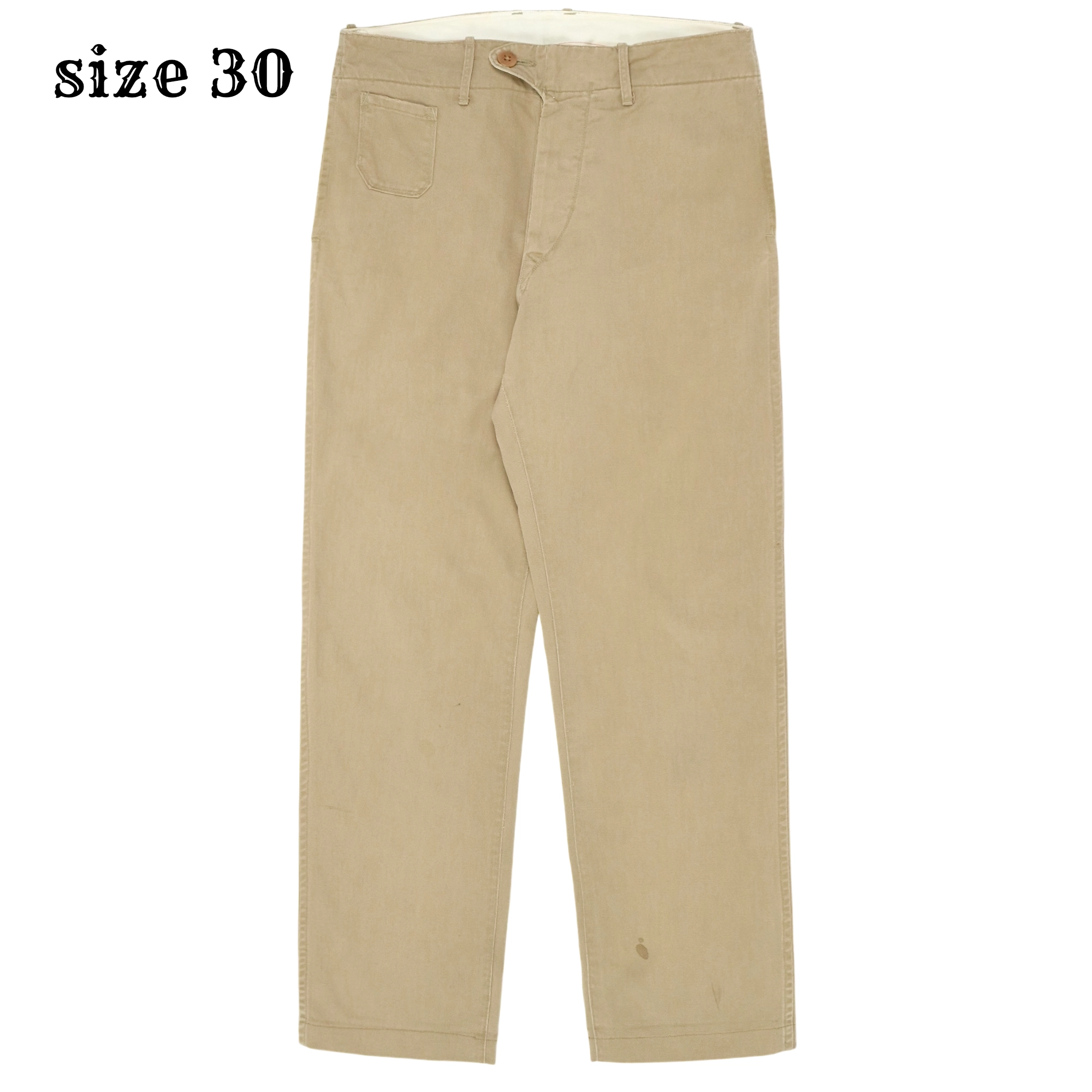 45rpm 45R Japan Made Khaki Pants Size 30