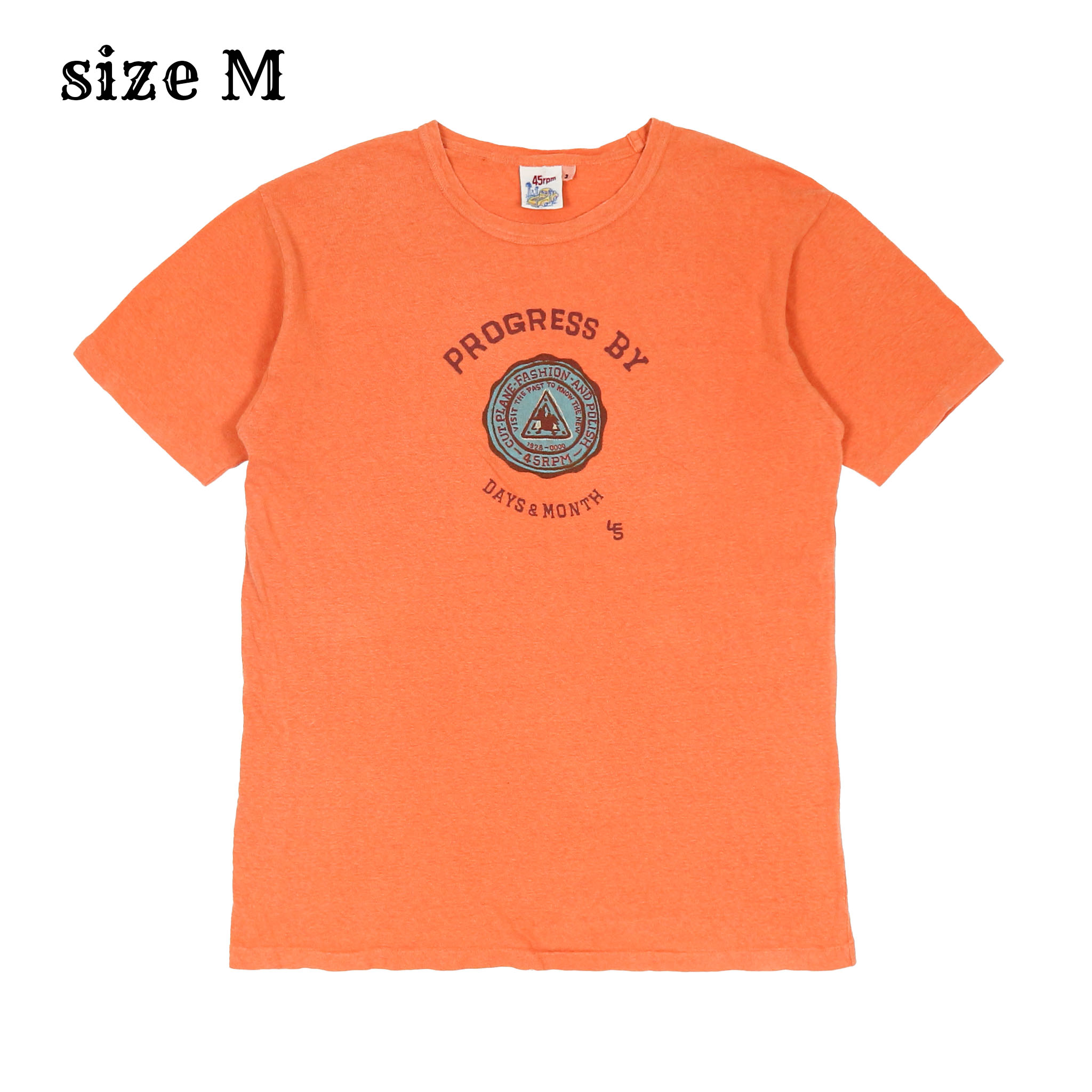 45rpm 45R Japan T-Shirt Size M