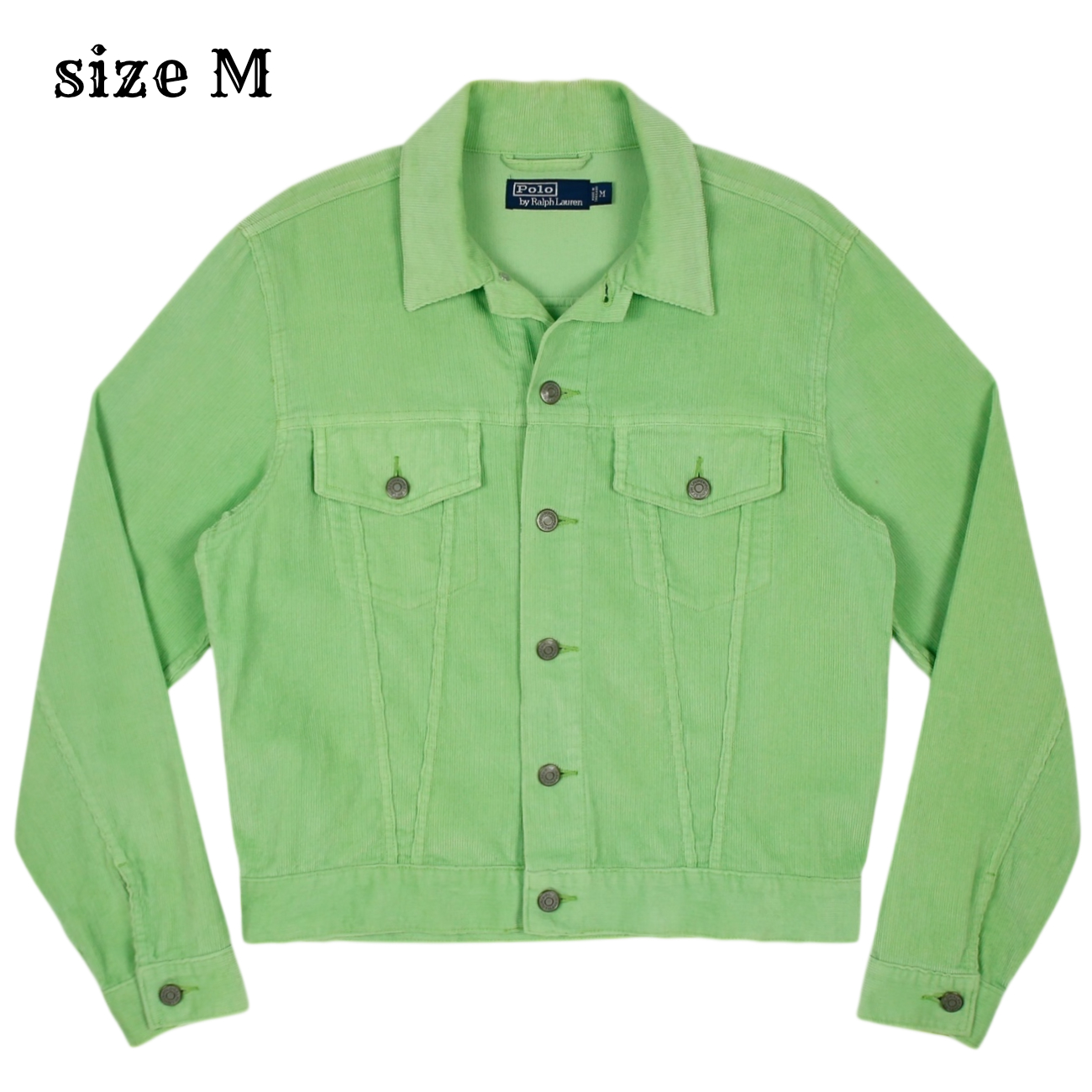 00’s Polo Ralph Lauren Corduroy Trucker Jacket Size M