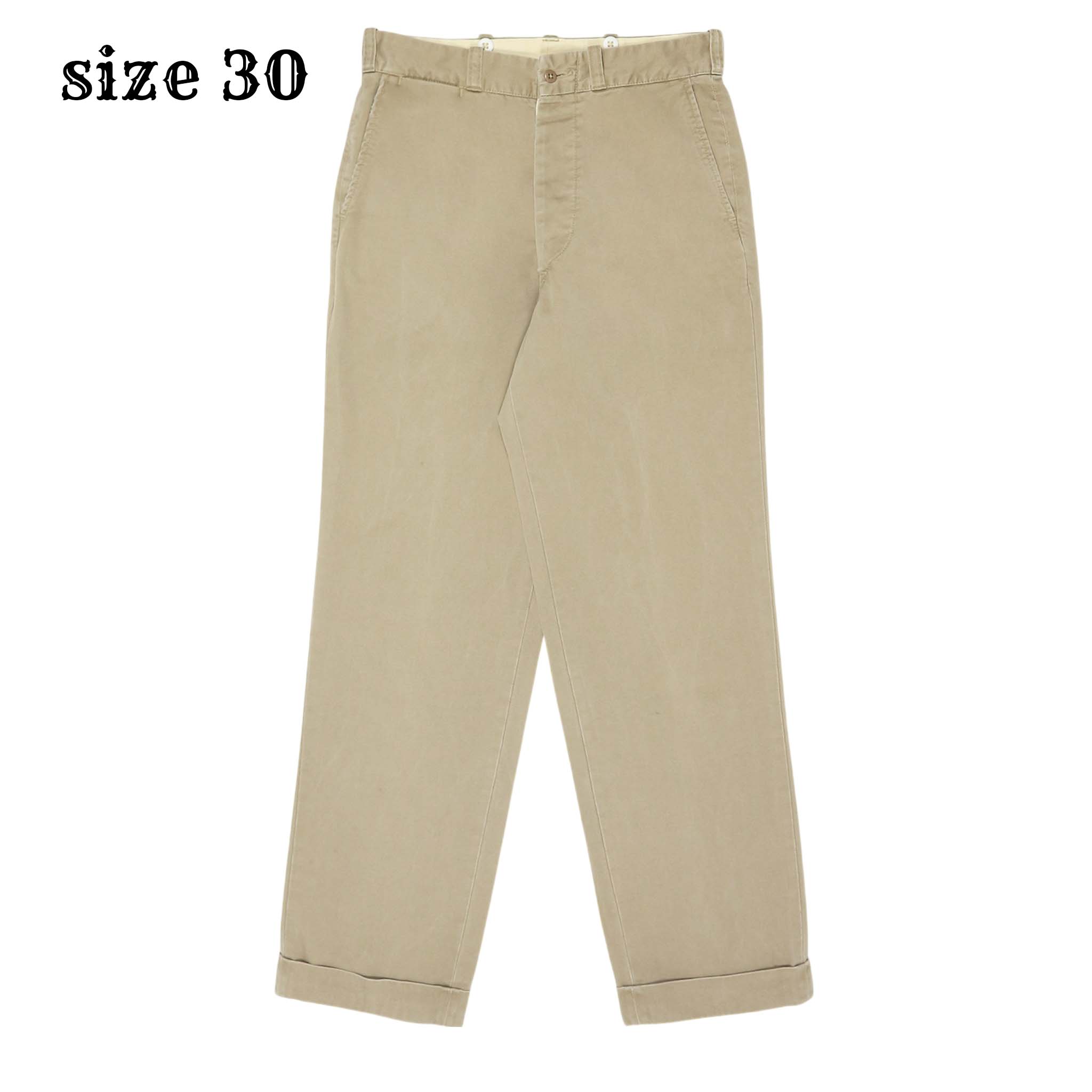 90s Alpha Industries Type Military Trousers Size 30