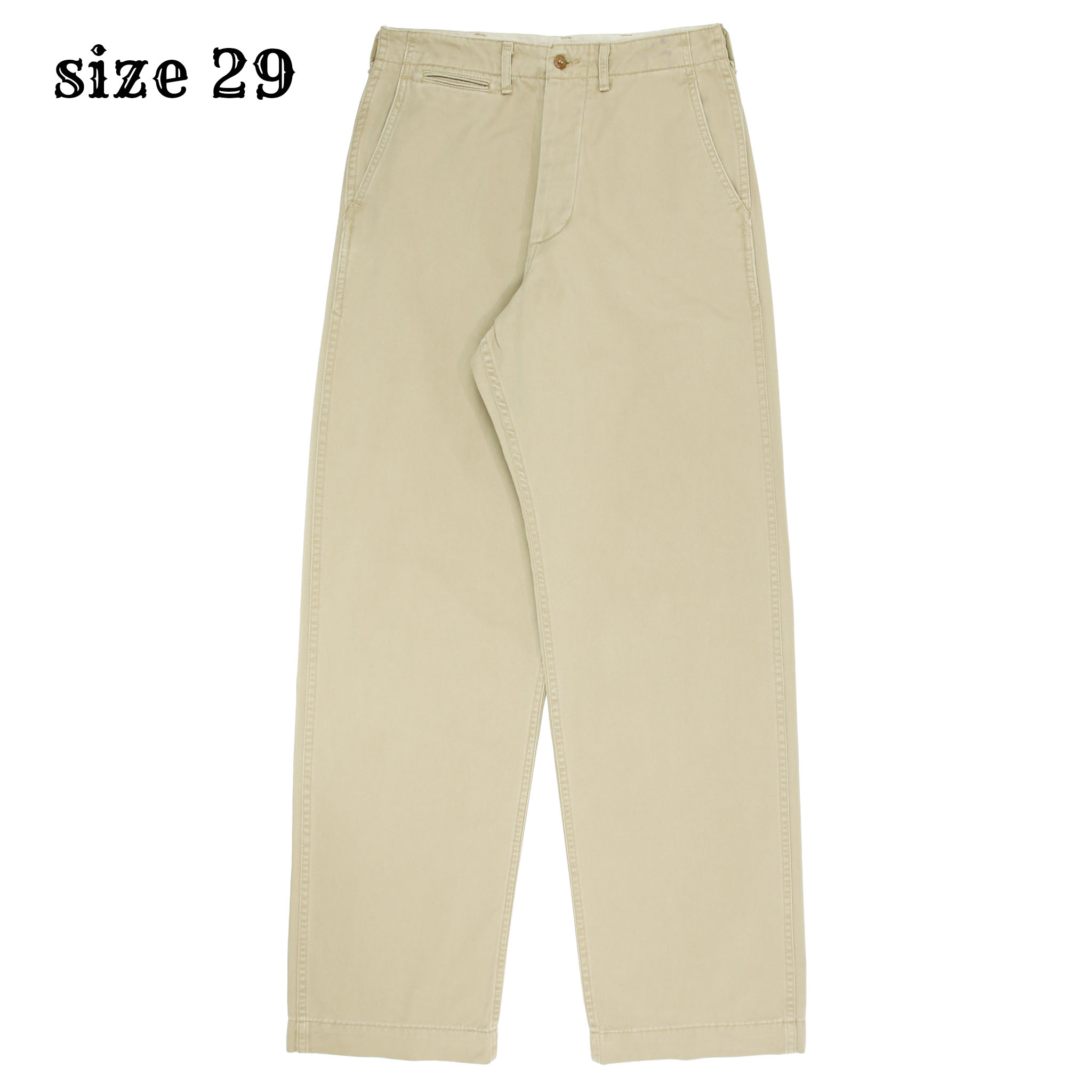 Alpha Industries Type Military Khaki Trousers Size 29