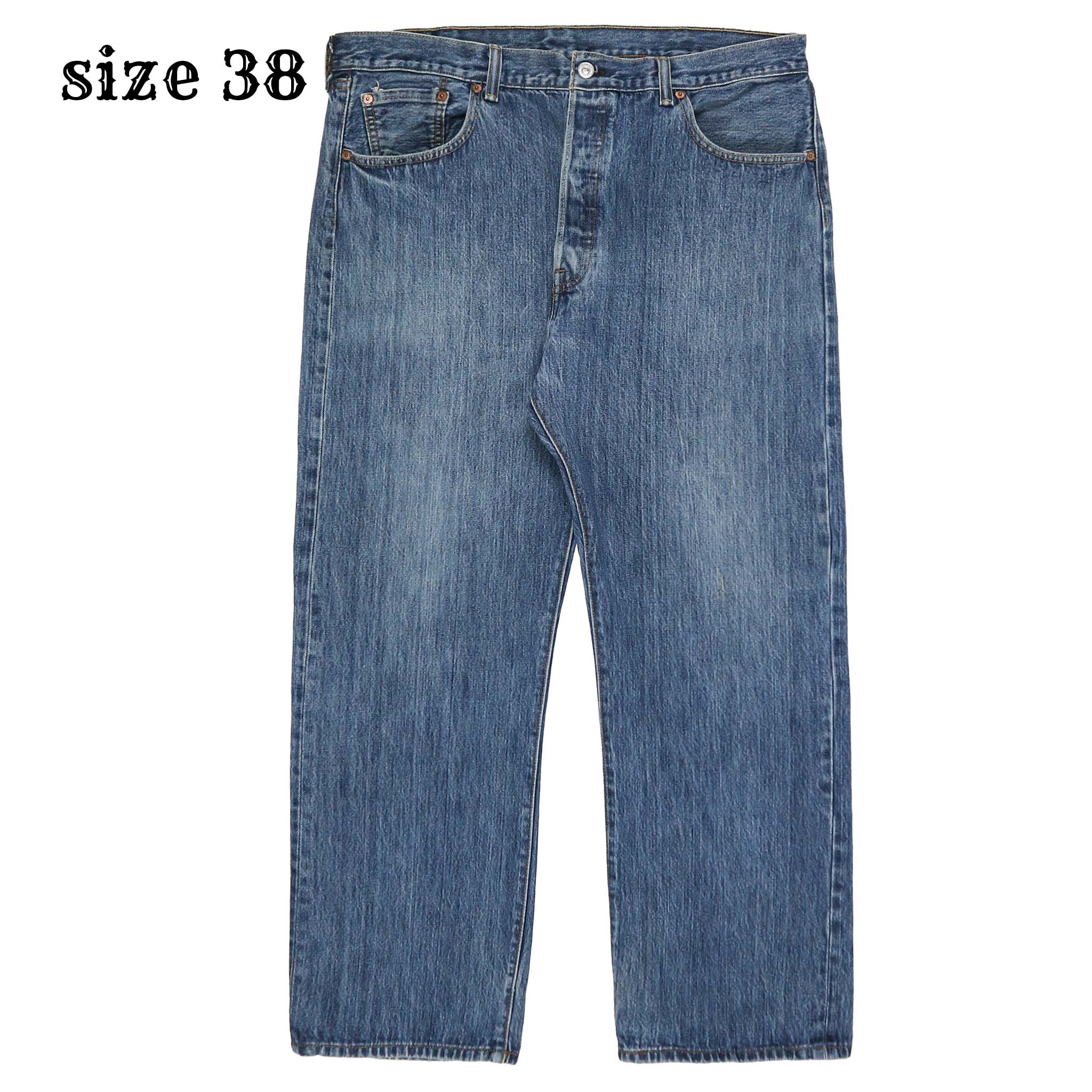 2010s Levi's 501 Denim Jeans Size 38