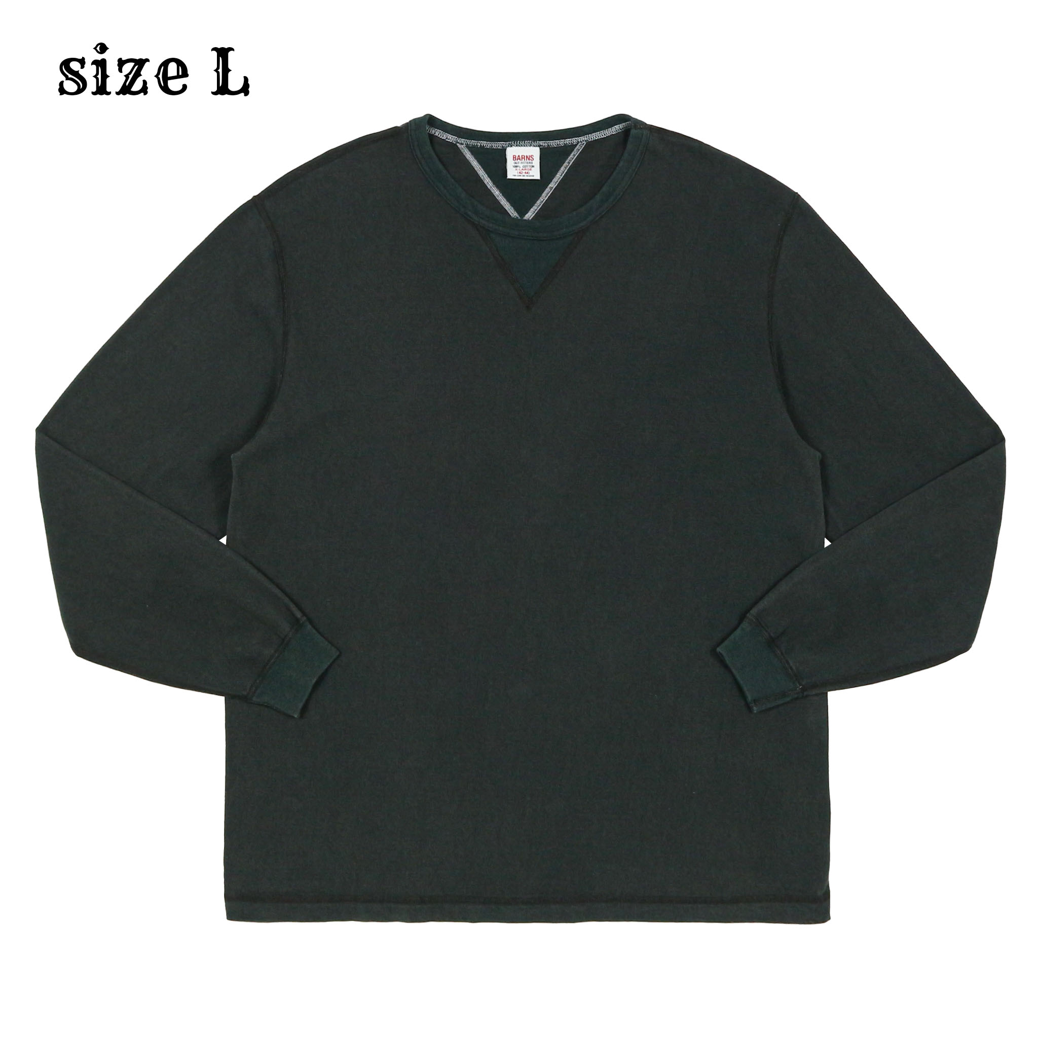Barns Japan Made Long-sleeve T-Shirt Size L
