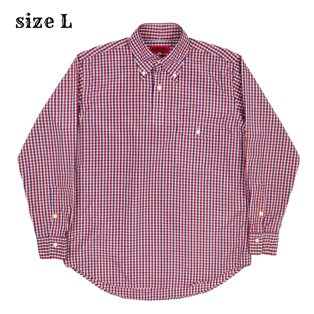 Evisu Japan Yamane Label Pull-over Shirt Size L