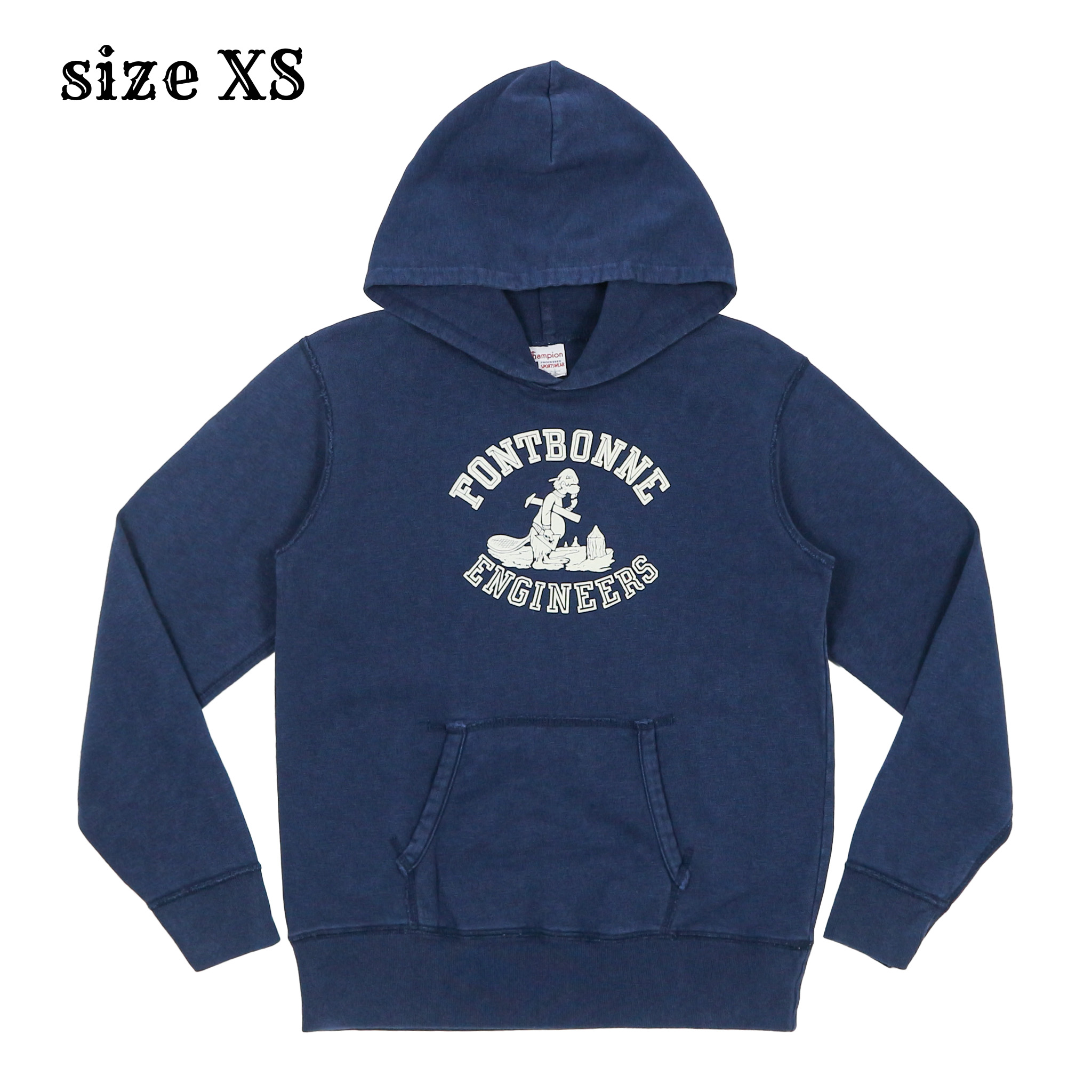 Champion Sportswear 50s Model Hooded Sweatshirt Size XS