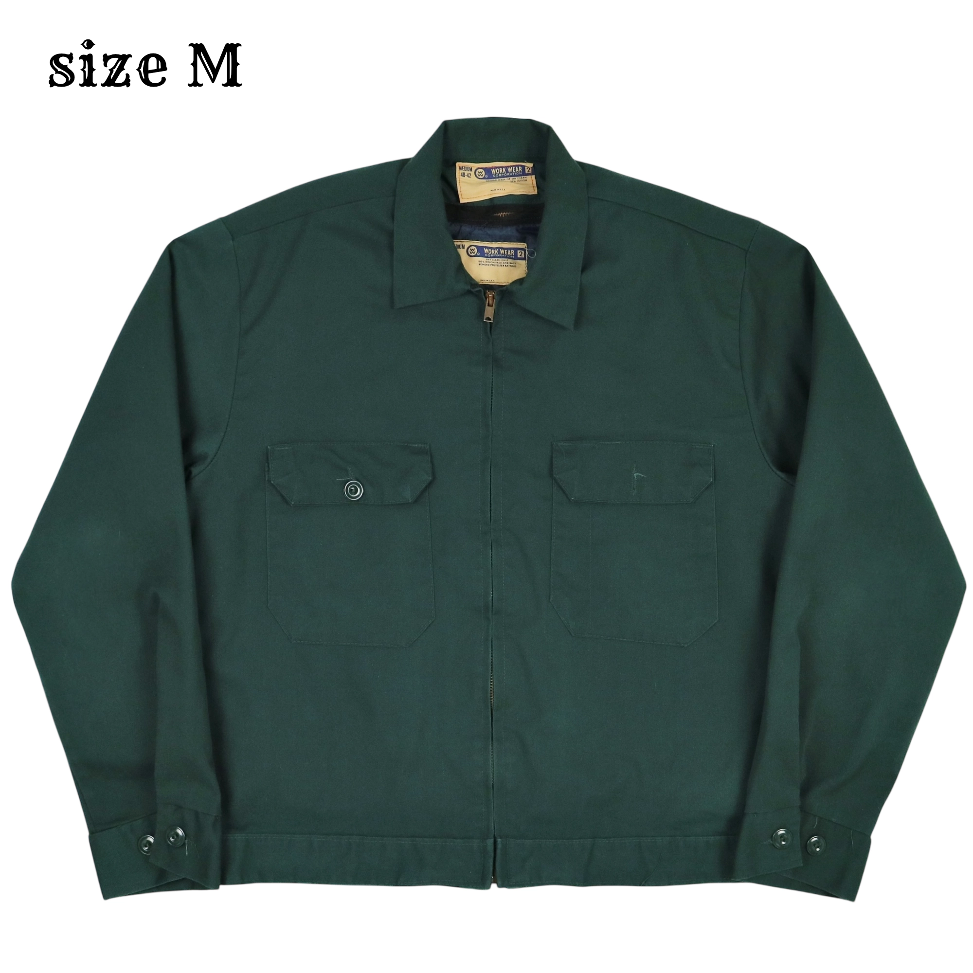 Vintage Work Wear Corp Work Jacket Size M