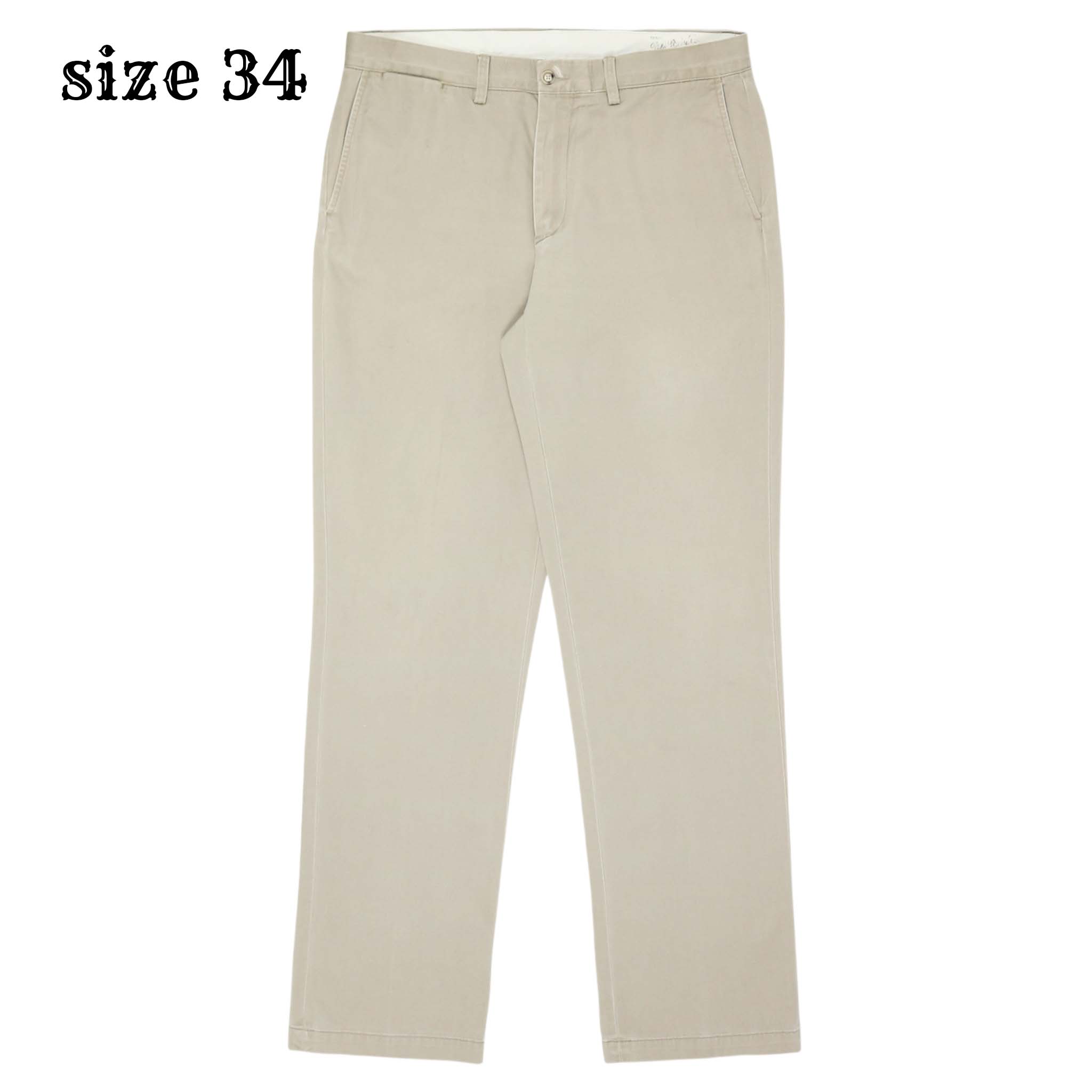 Polo Ralph Lauren Straight Khaki Pants Size 34