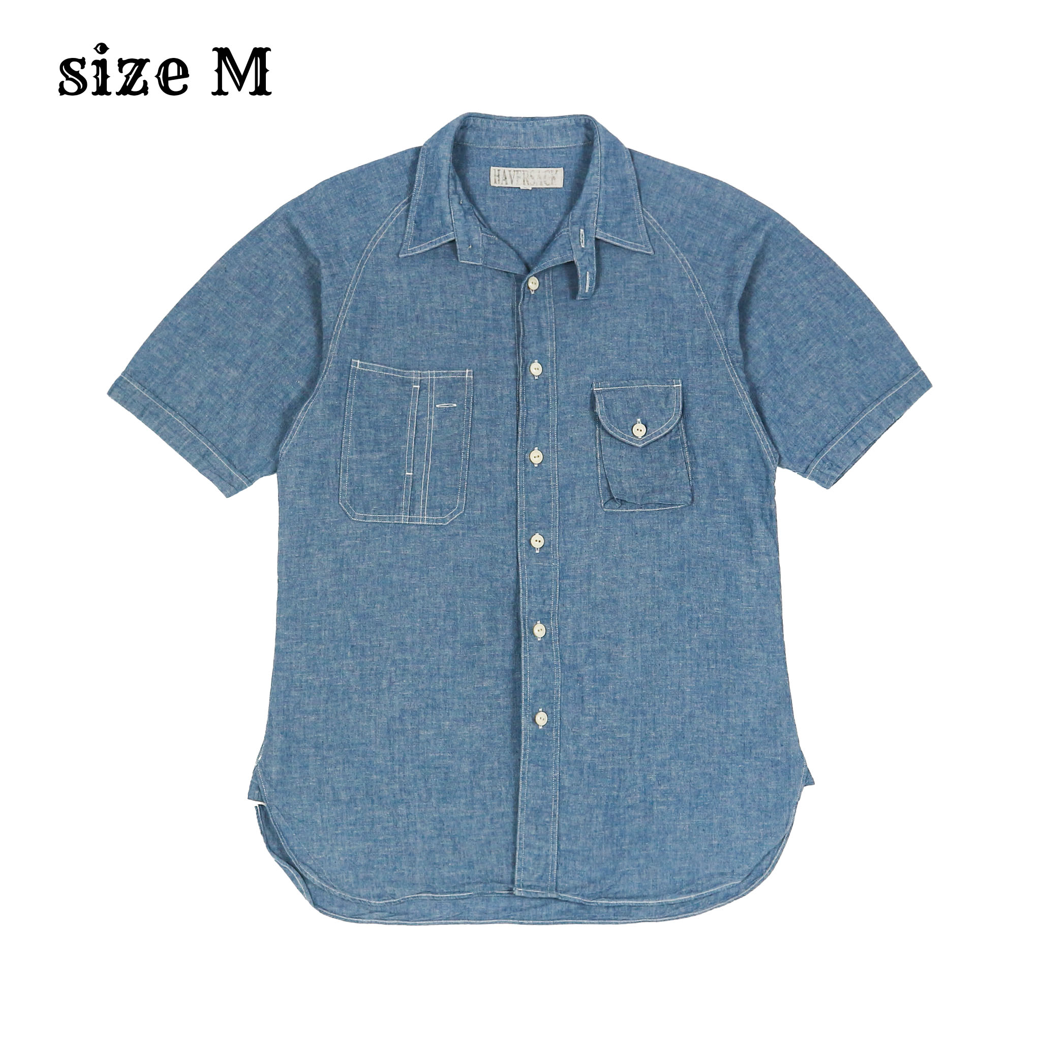 Haversack Japan Chambray Work Shirt Size M