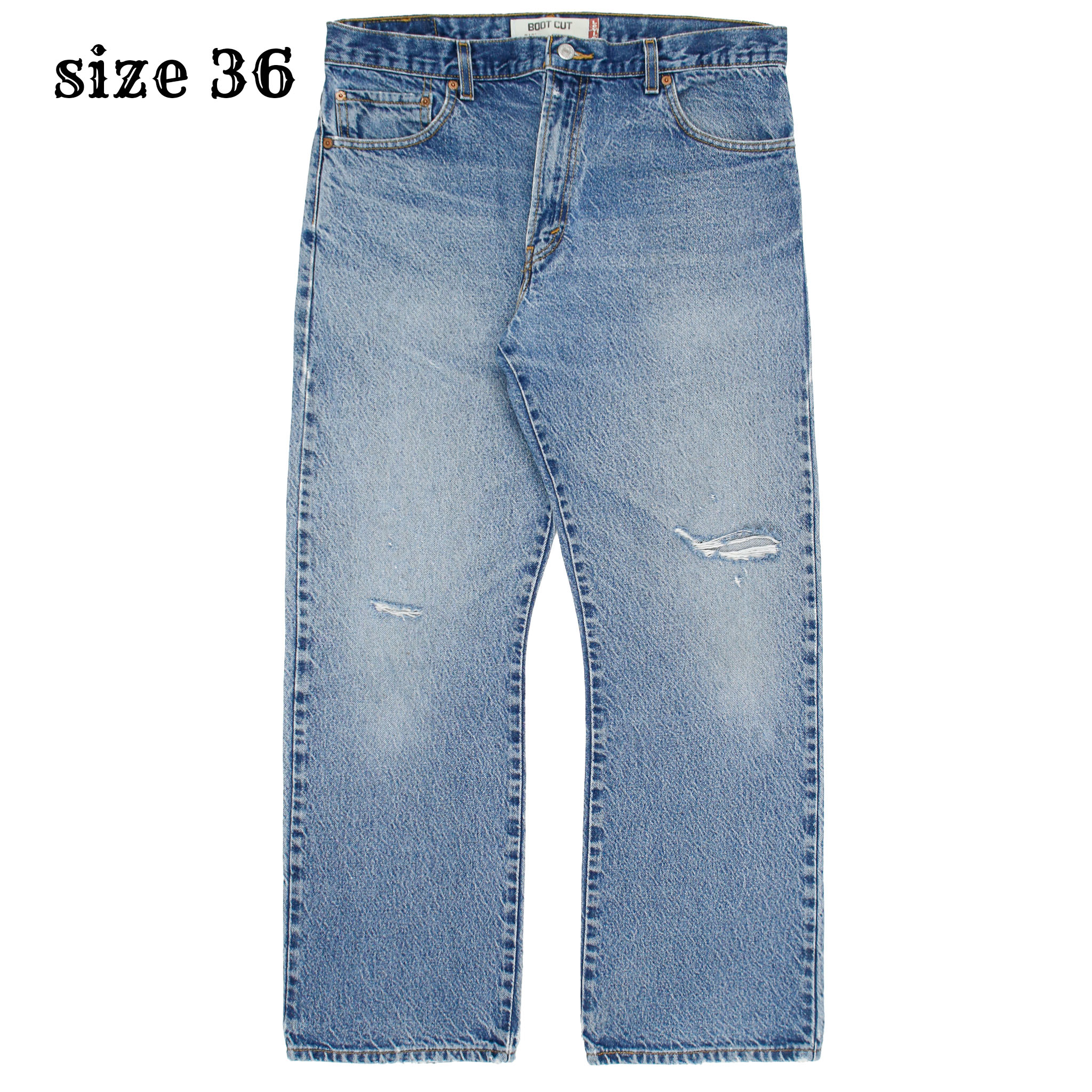 2000s Levi's 517 Denim Bootcut Jeans Size 36