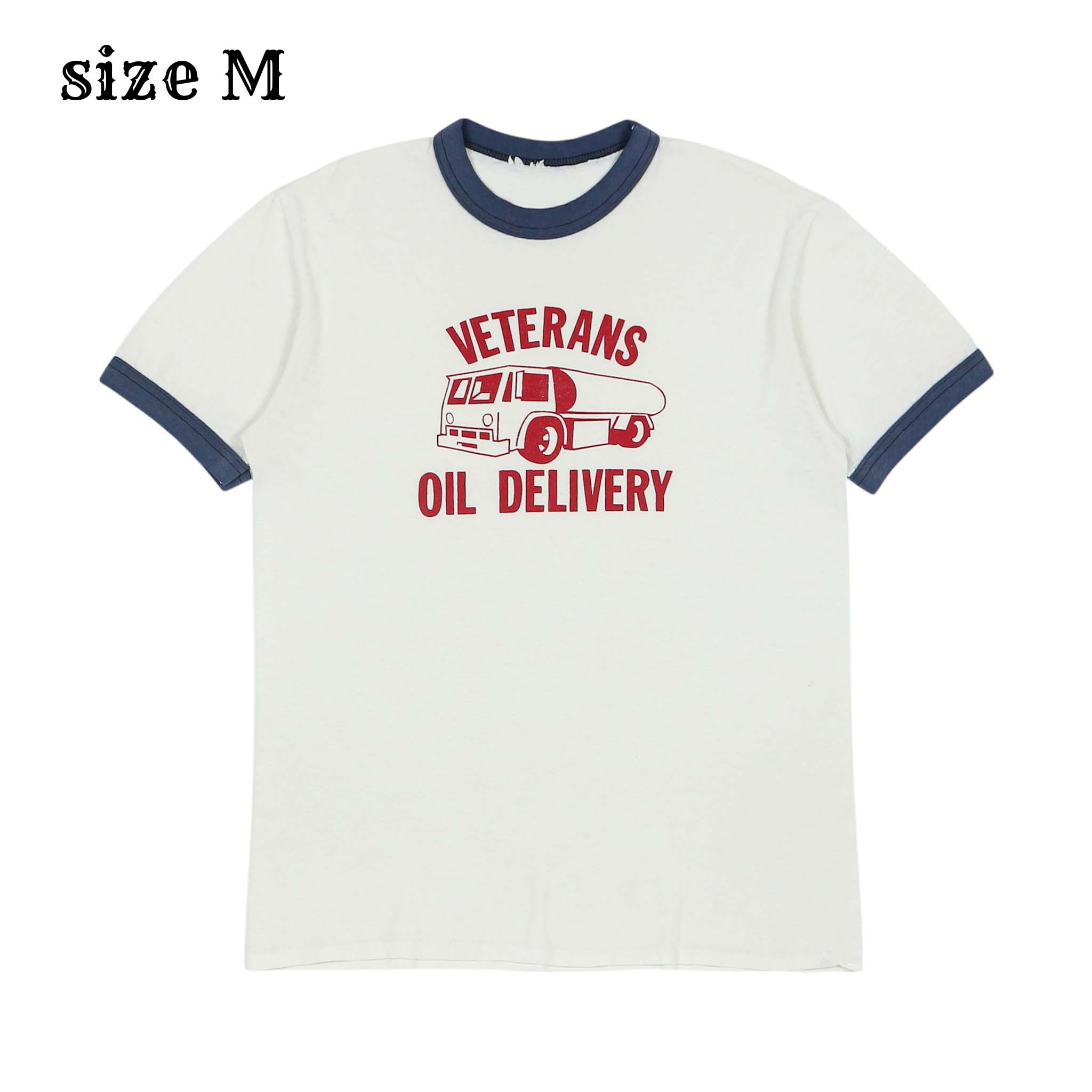 Vintage USA Brand Ringer T-Shirt Size M