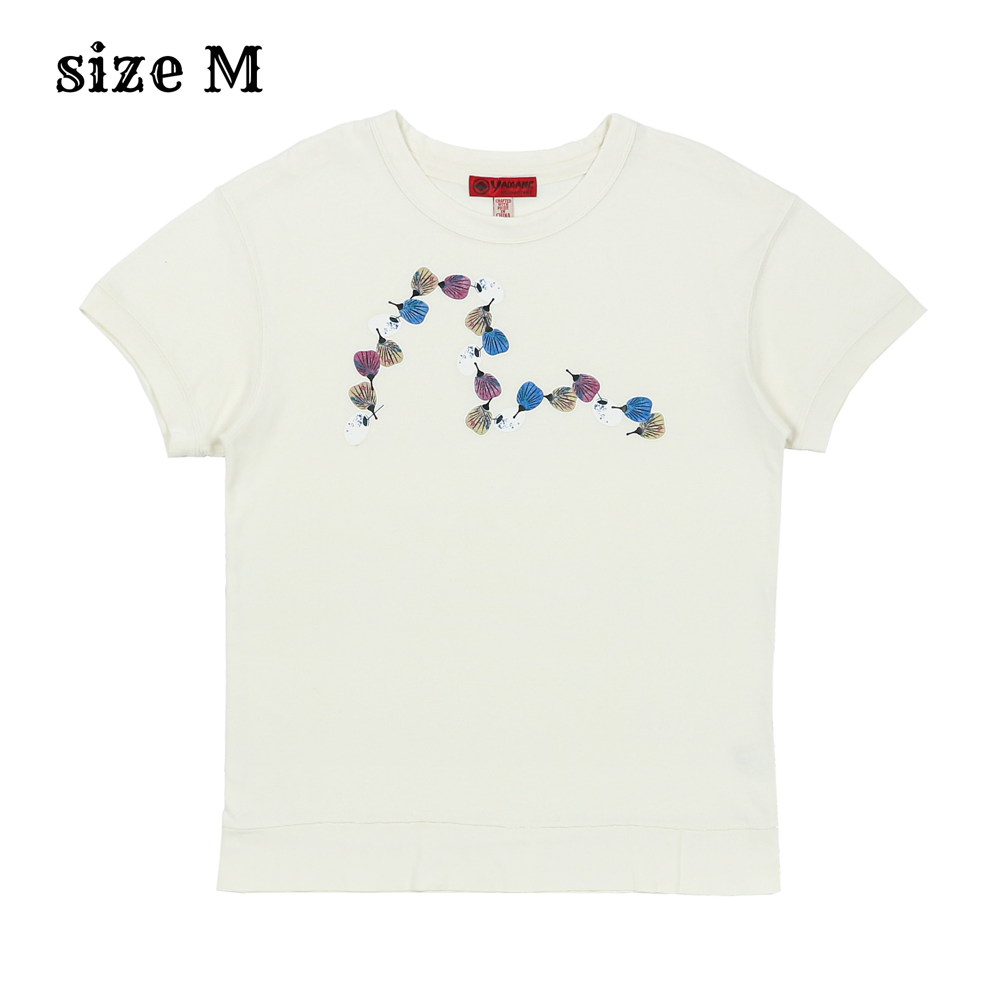 Evisu Yamane Label Seagull Print T-Shirt Size M