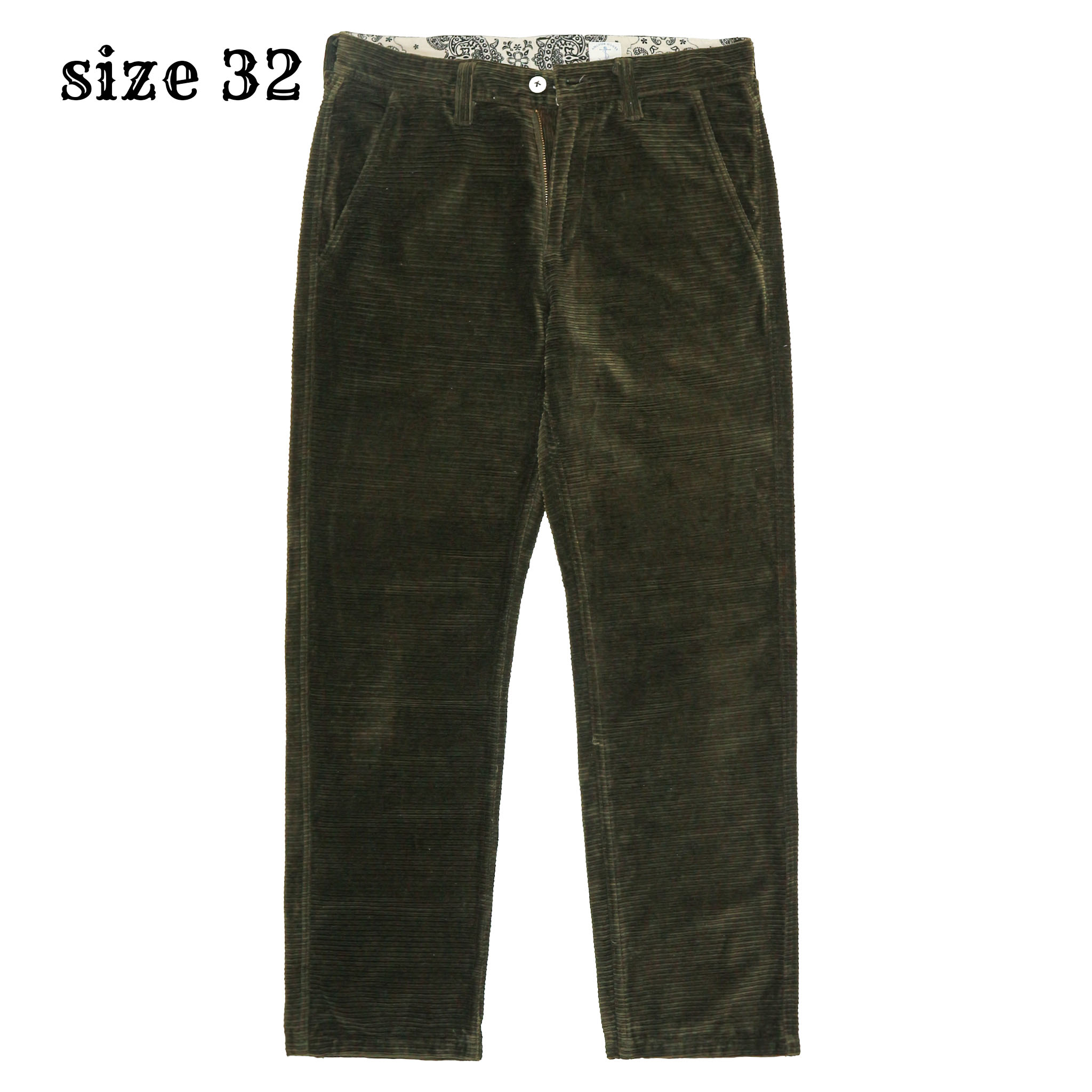 Anchor House by Urban Research Corduroy Trousers Size 32