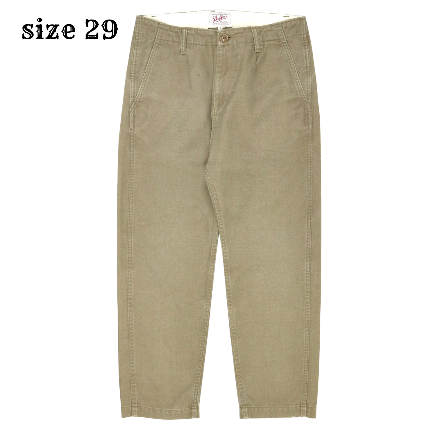 Duffers Made in Japan Cropped Pants Size 29