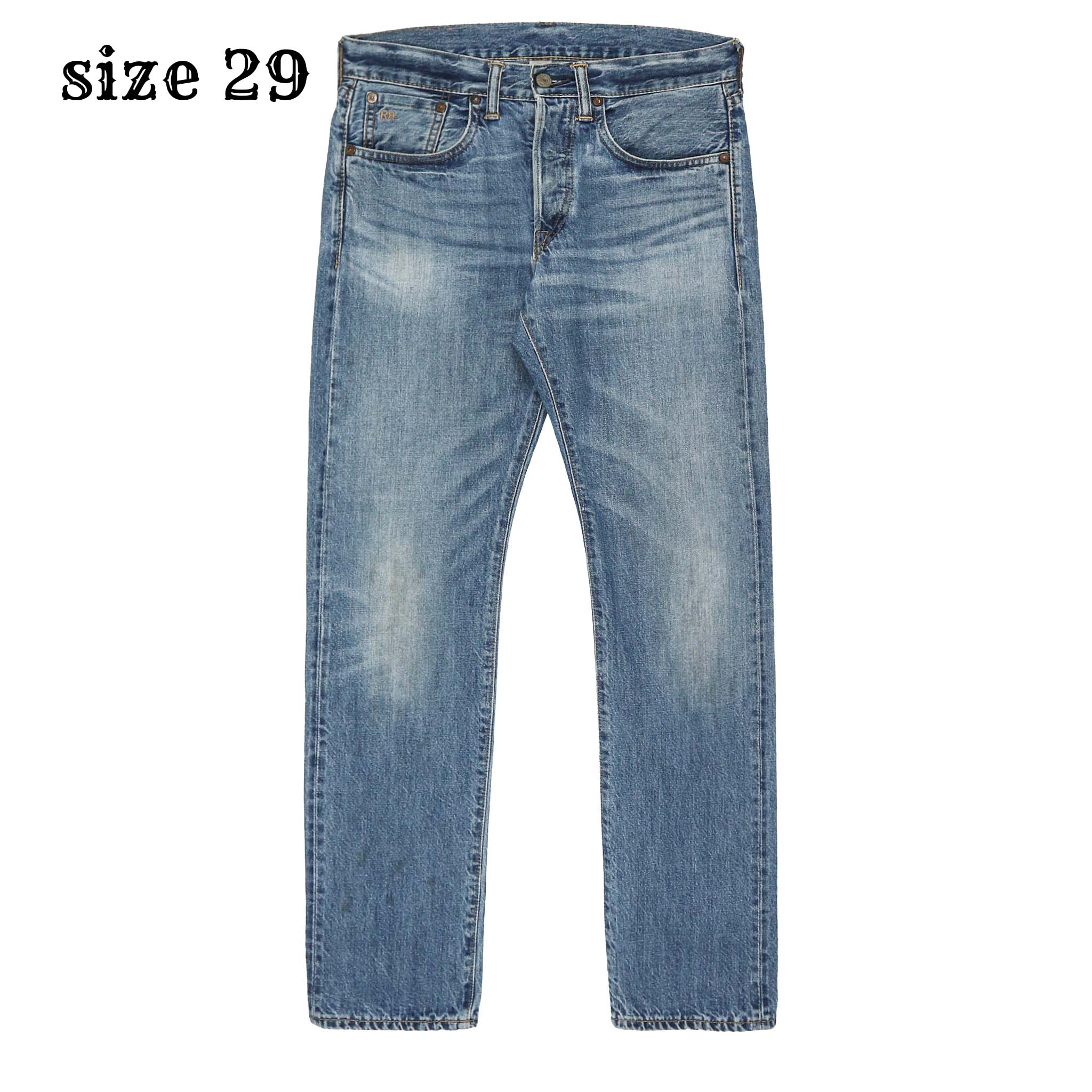 Double RL USA Selvedge Slim Jeans Size 29
