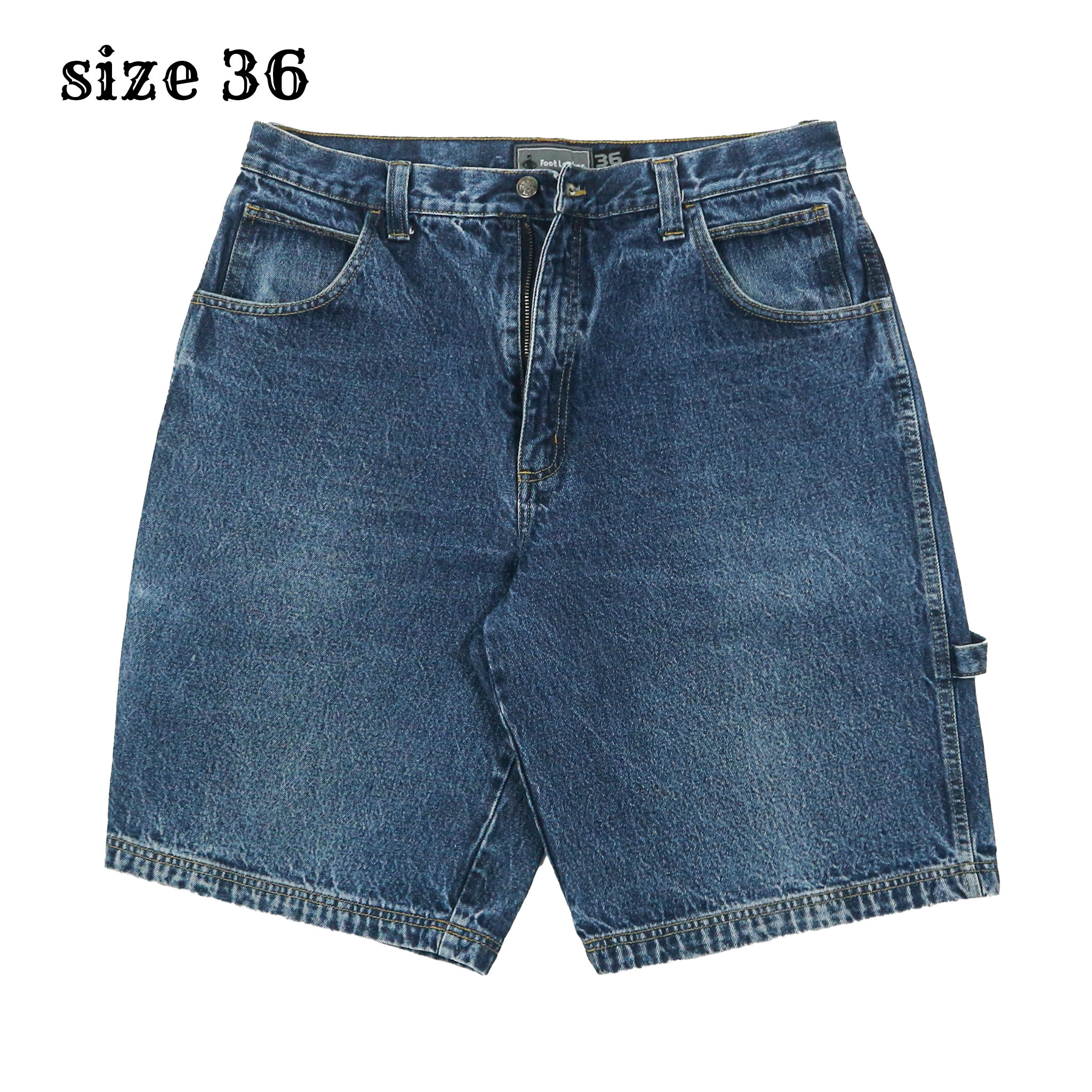 Foot Locker Denim Carpenter Shorts Size 36