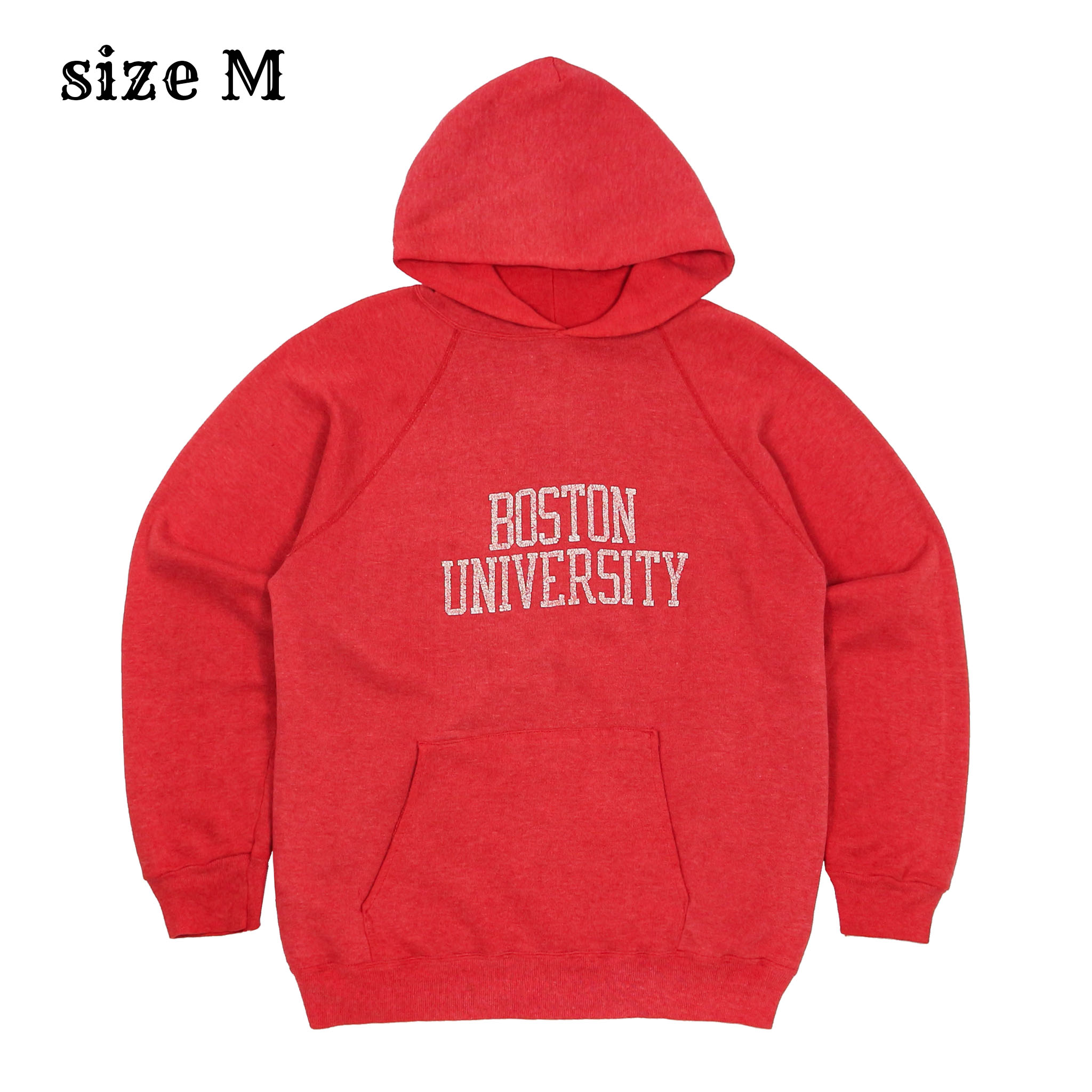 Vintage 80s Champion Boston University Hoodie Size M
