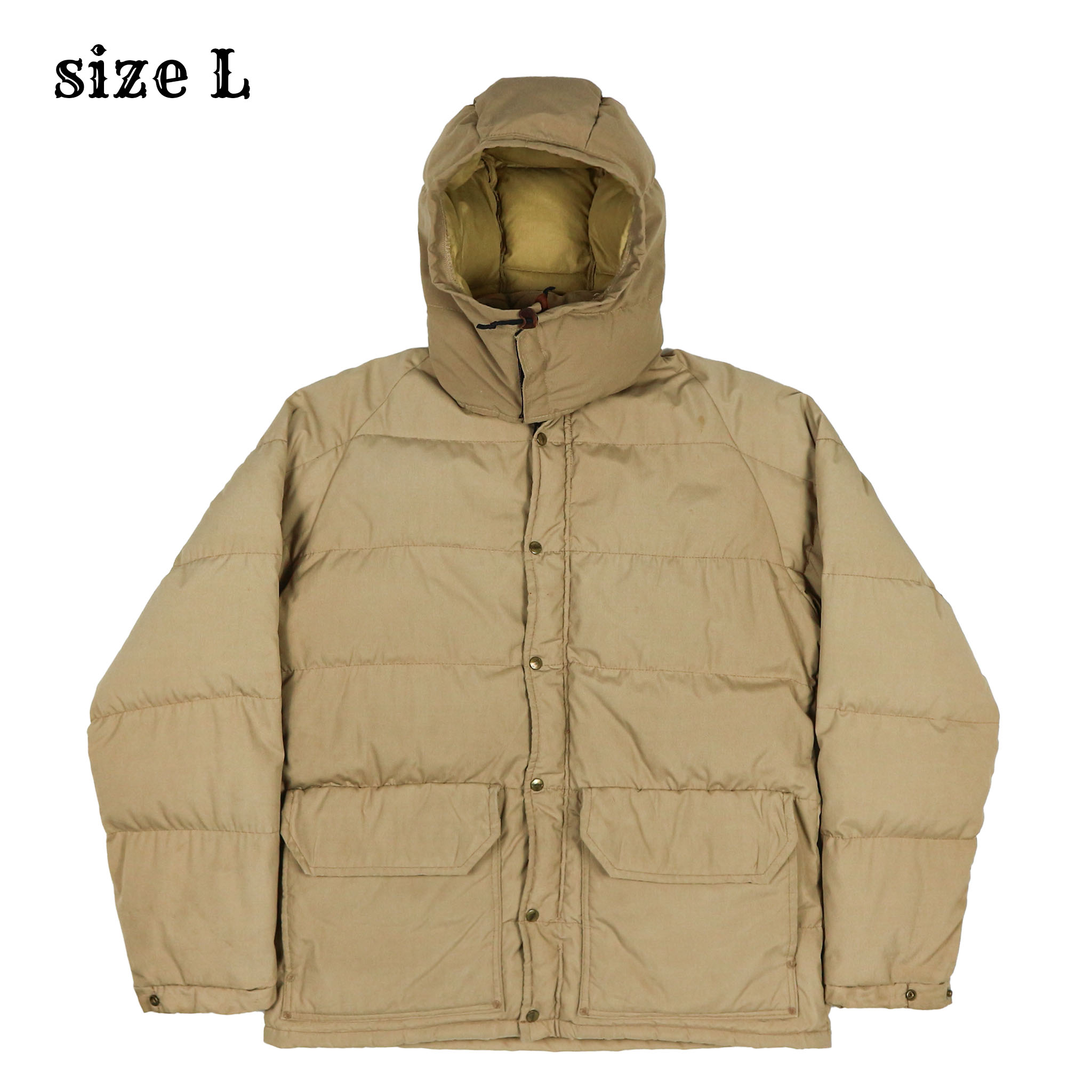 Vtg 80s Camp7 USA Made Down Jacket Size L