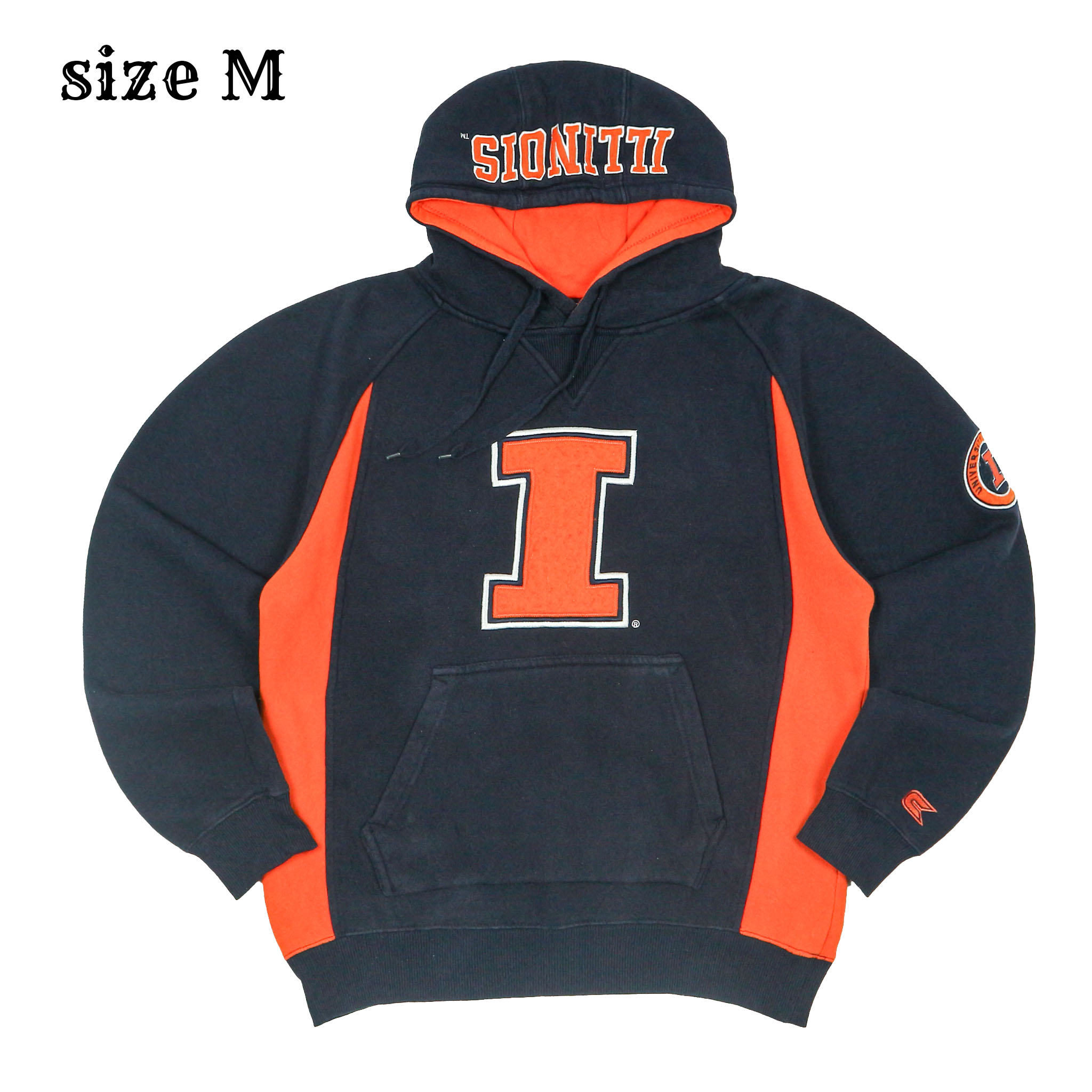 Colosseum Athletics Illinois University Hoodie Size M