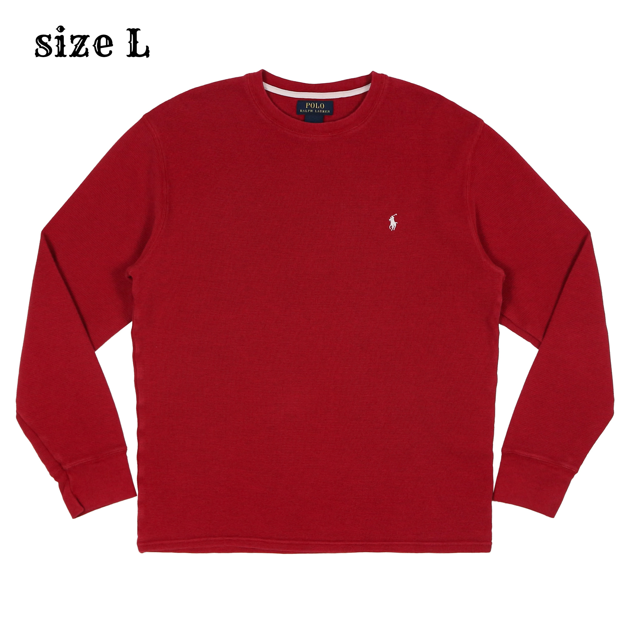 Polo Ralph Lauren Waffle L/S T-Shirt Size L