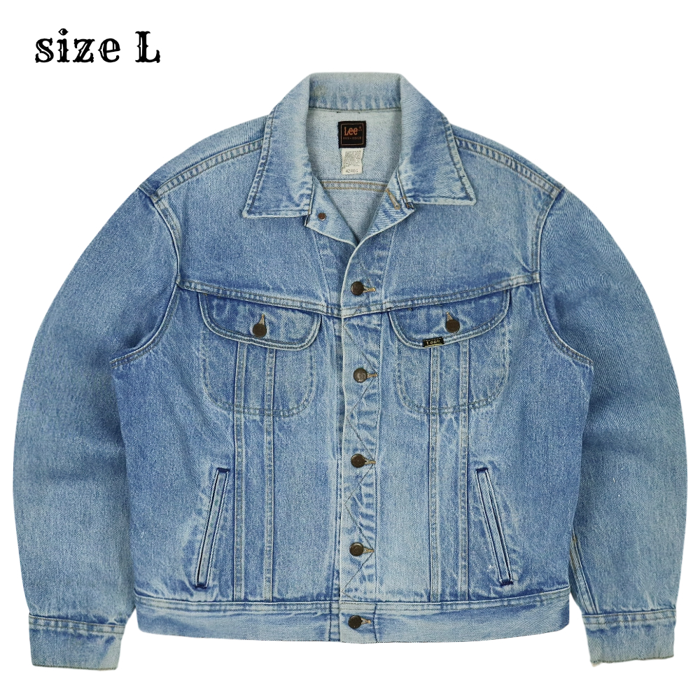 90s Lee 220 Model Denim Jacket Size L