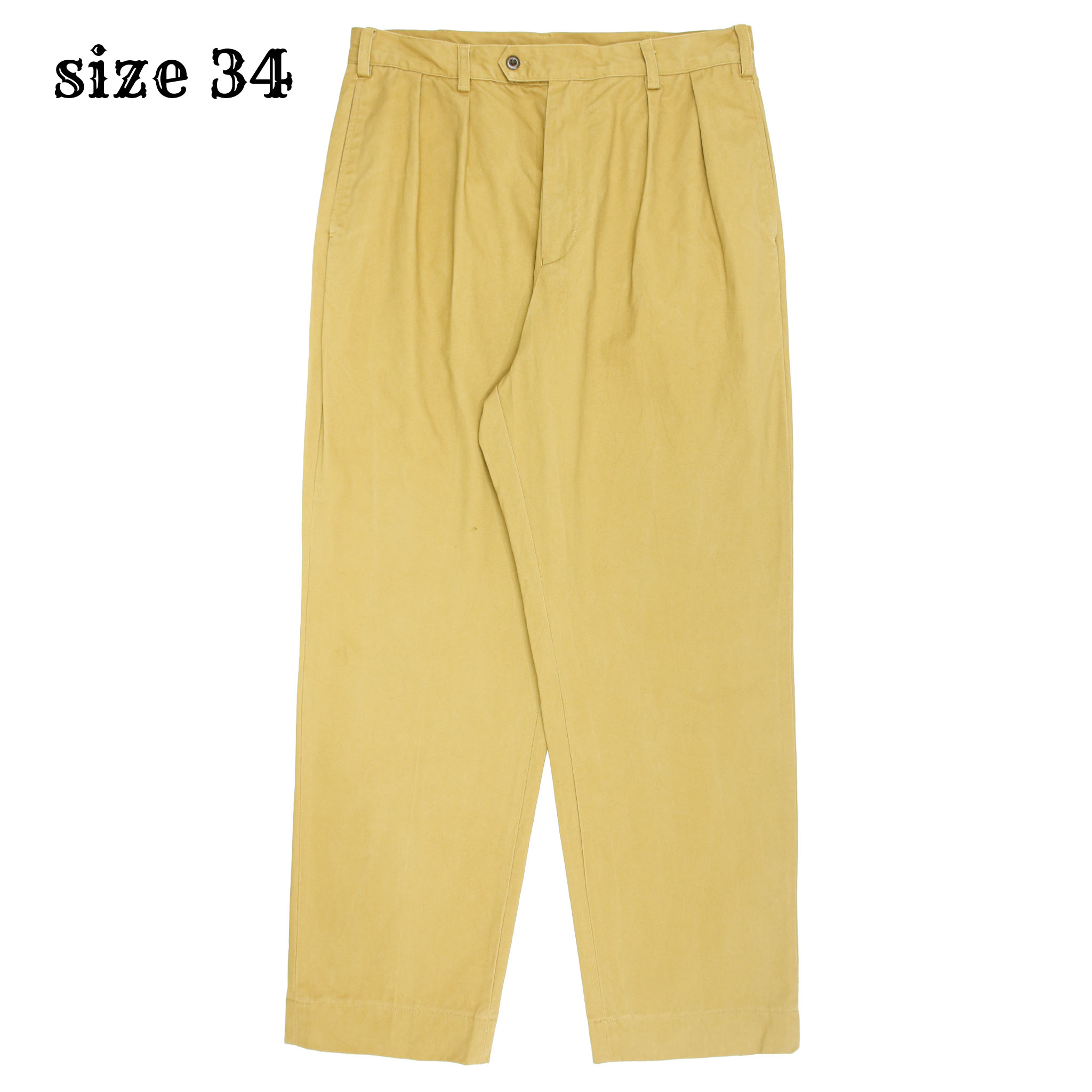 Non Stock China Brand Pleated Trousers Size 34