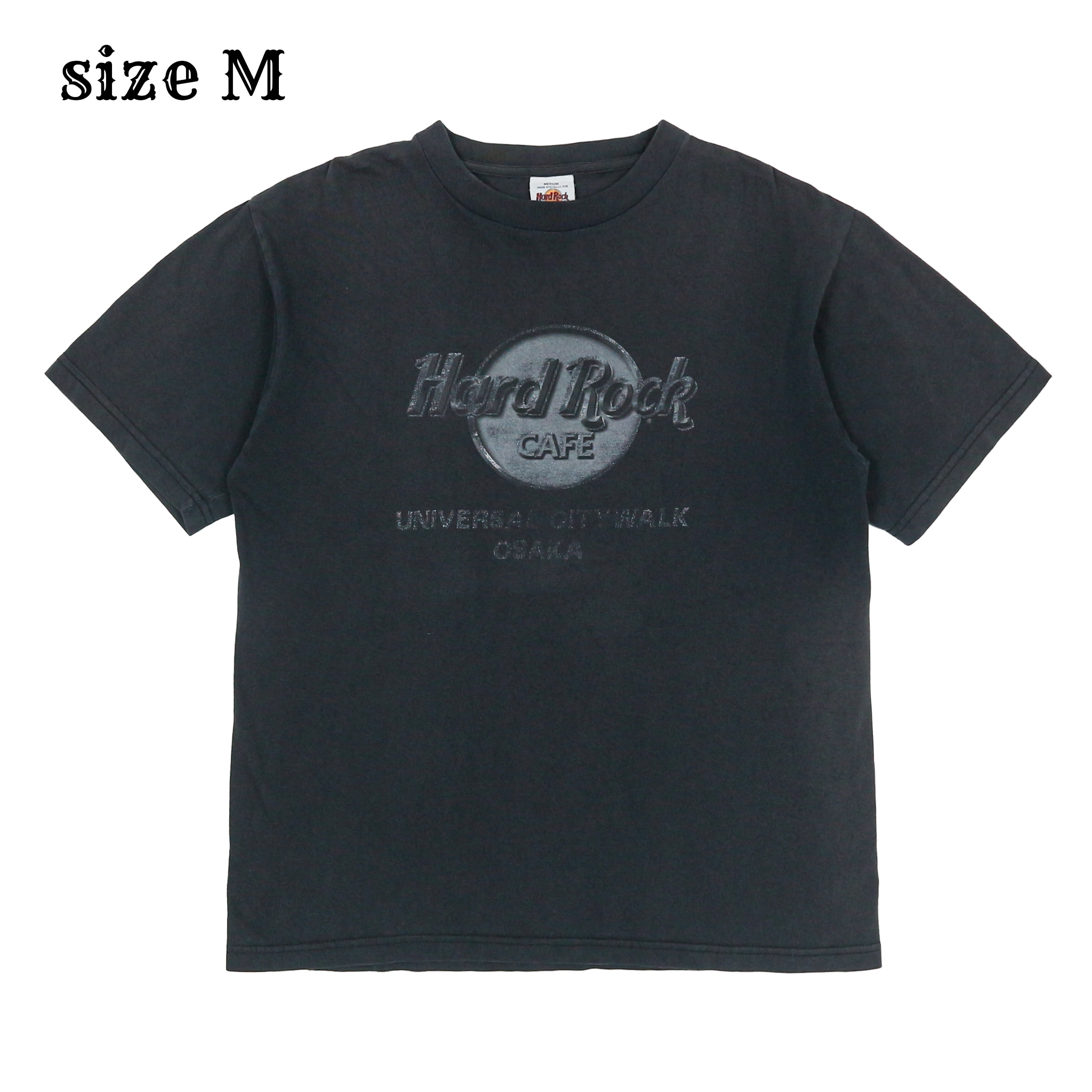 Vtg Hard Rock Cafe Osaka Faded T-Shirt Size M