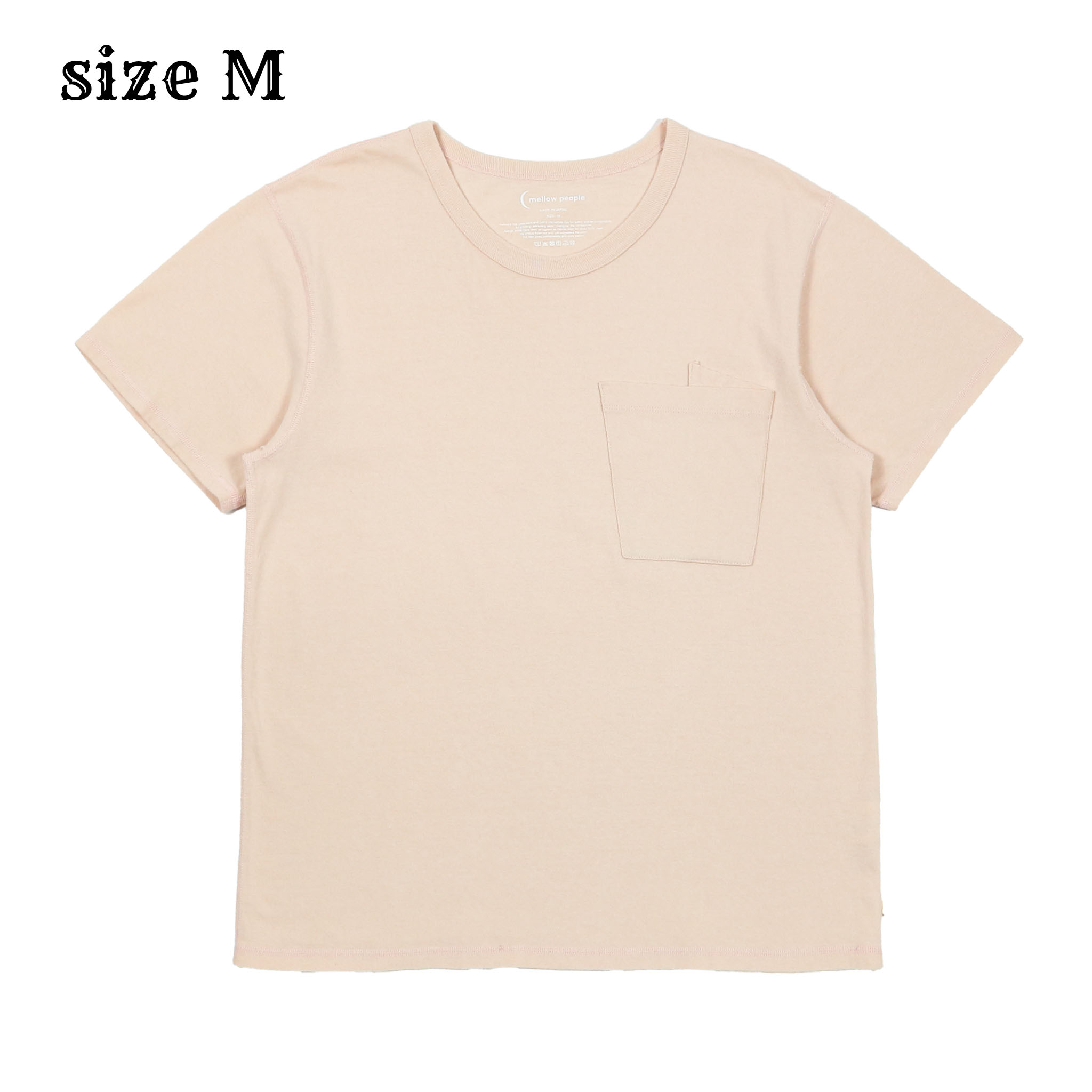 Mellow People Made in Japan Pocket T-Shirt Size M