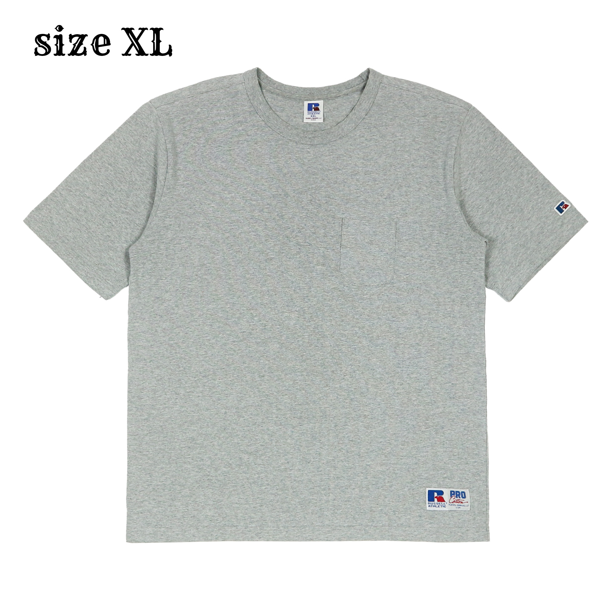 Russell Athletic Blank Pocket T-Shirt Size XL