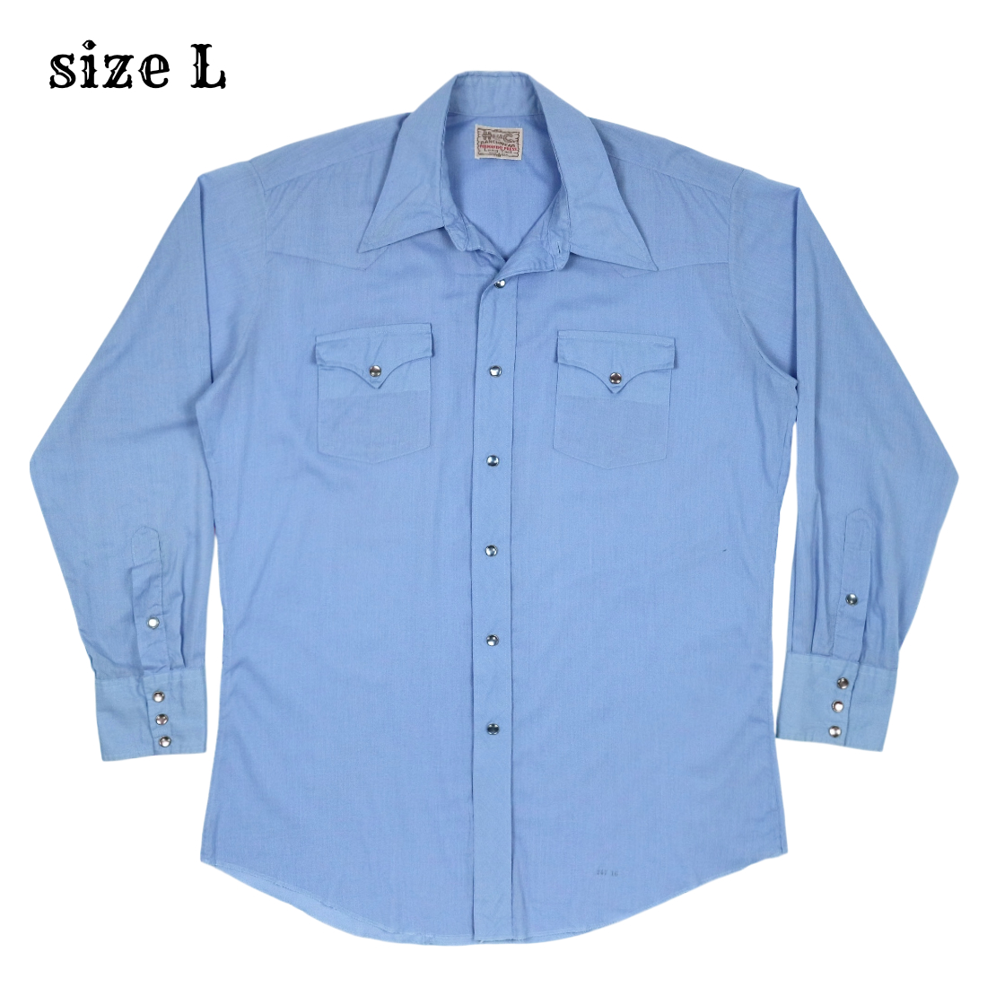 Vintage H Bar C USA Western Shirt Size L