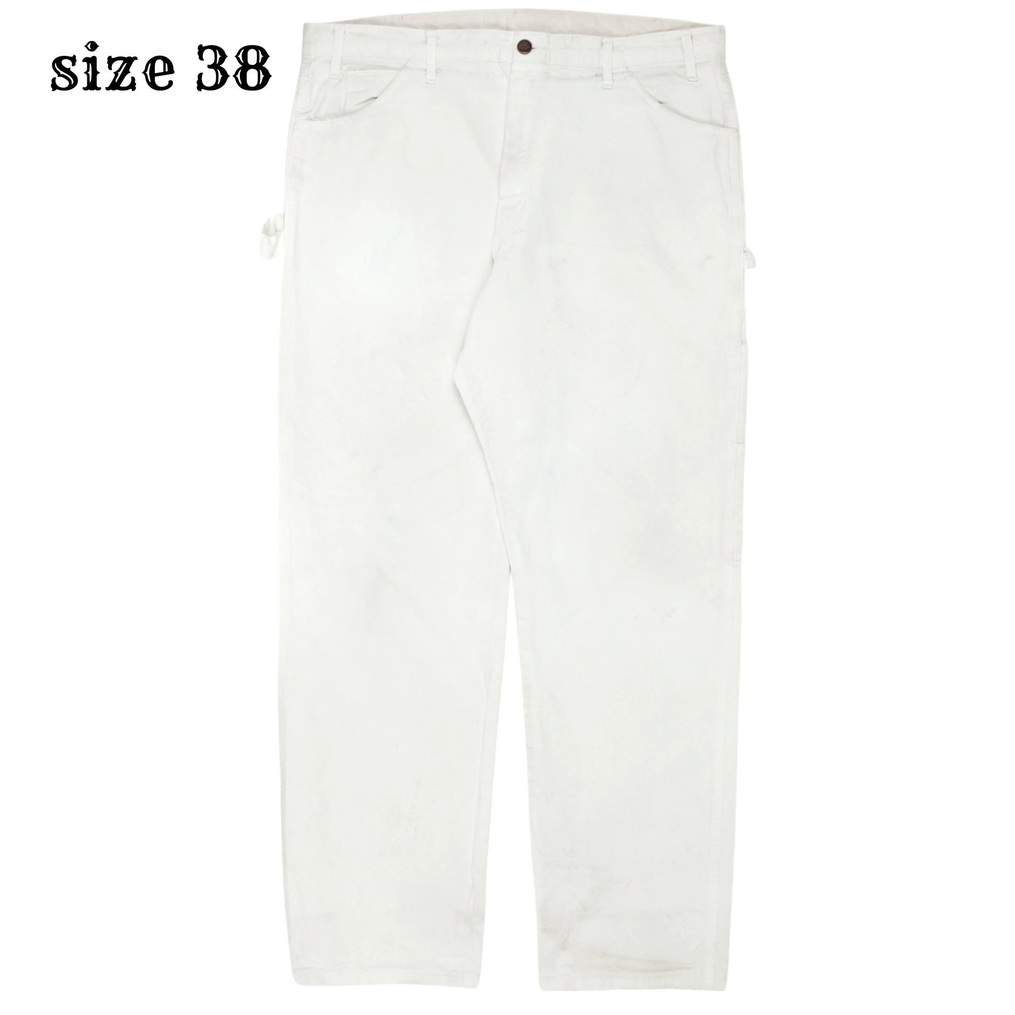 Dickies Sherwin Williams White Painter Pants Size 38